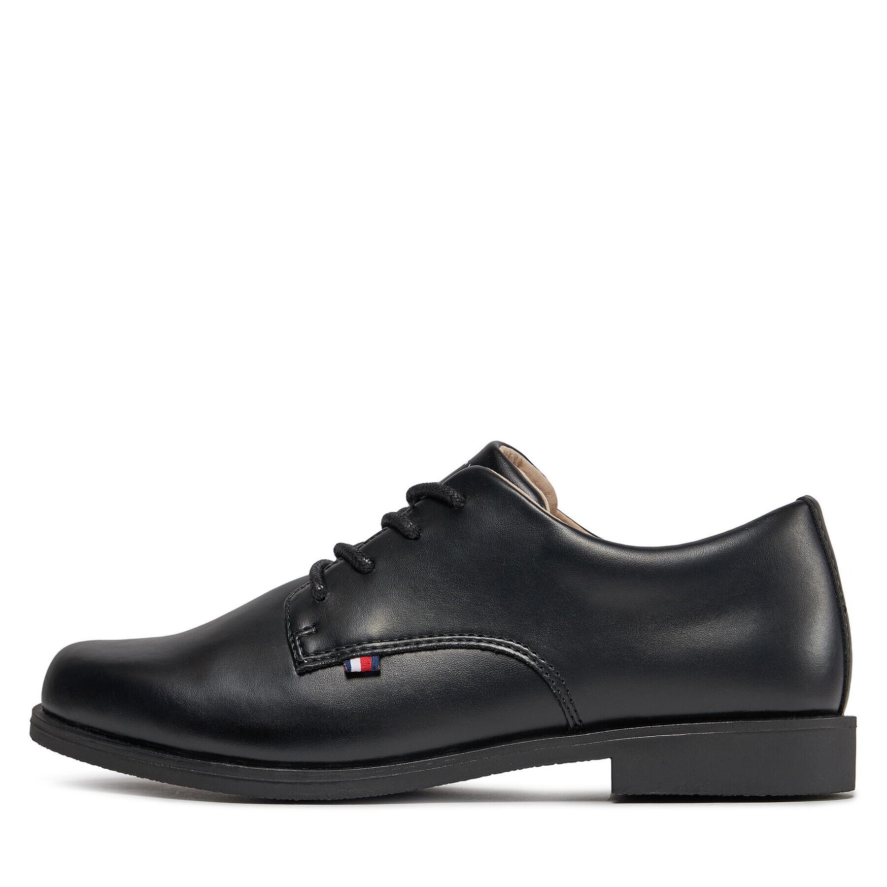 Tommy Hilfiger Pantofi Low Cut Lace Up Shoe T3B4-33174-1355 Negru - Pled.ro