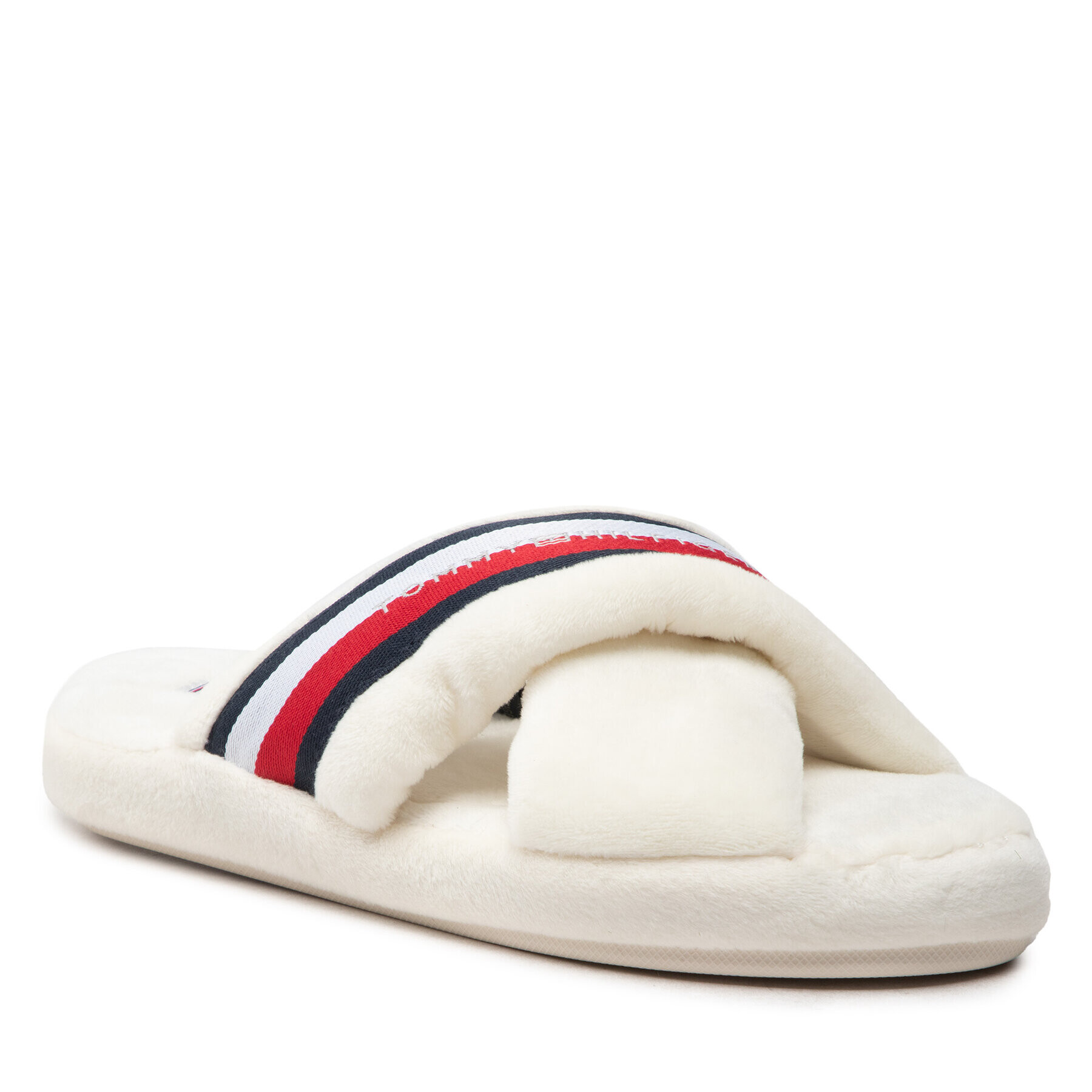 Tommy Hilfiger Papuci de casă Comfy Home Slippers With Straps FW0FW06888 Bej - Pled.ro