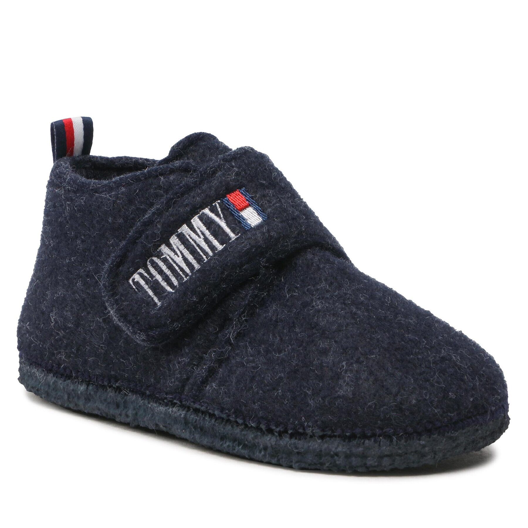 Tommy Hilfiger Papuci de casă Indoor Slipper T1B1-32553-1506 Bleumarin - Pled.ro