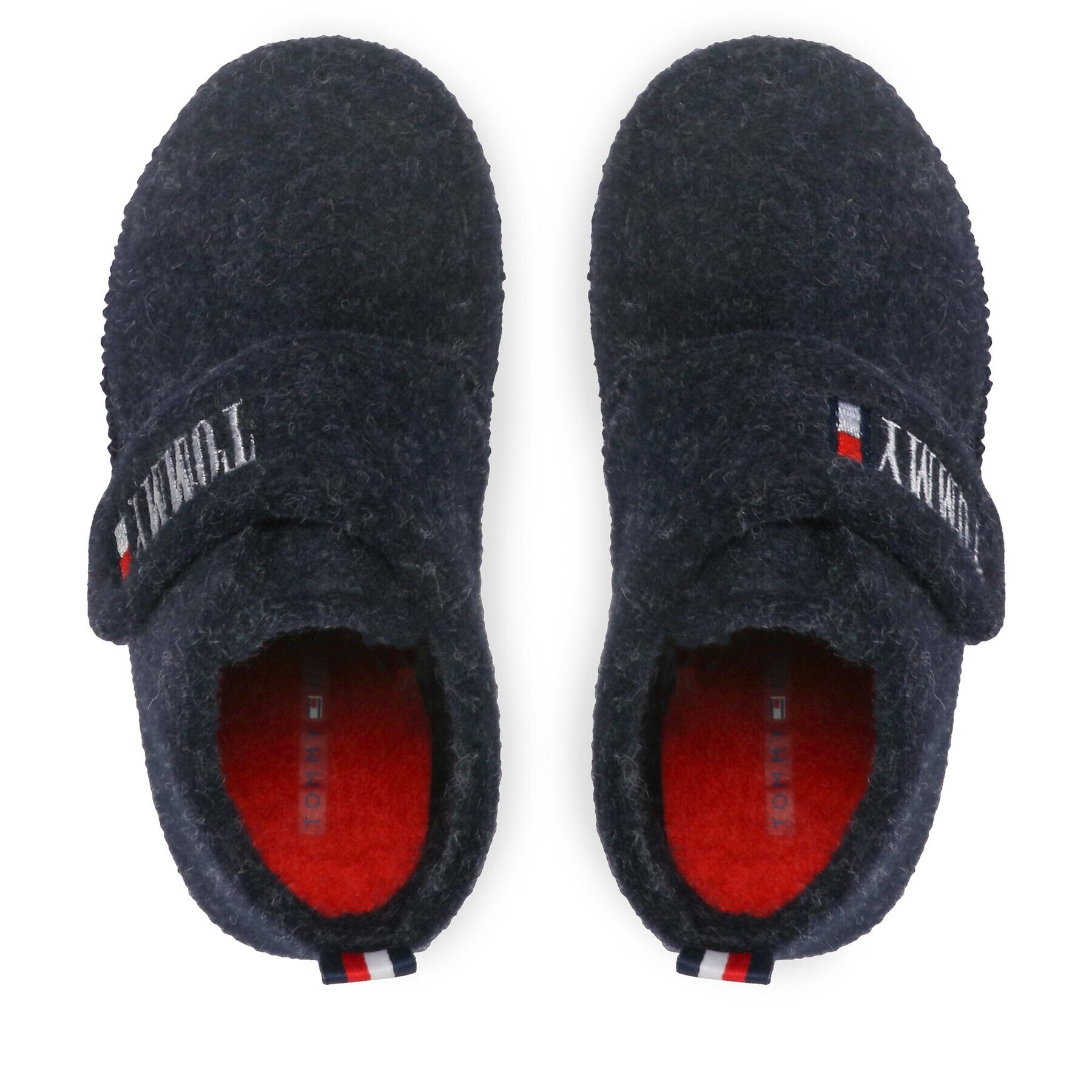 Tommy Hilfiger Papuci de casă Indoor Slipper T1B1-32553-1506 Bleumarin - Pled.ro