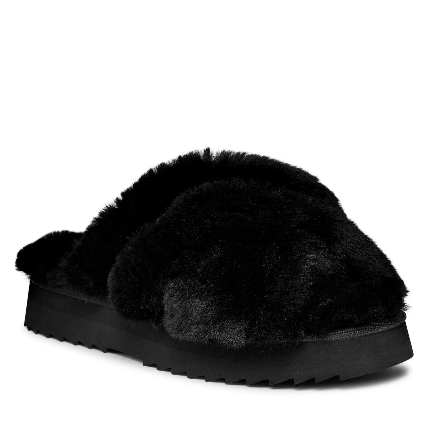 Tommy Hilfiger Papuci de casă Premium Strap Home Slipper FW0FW07330 Negru - Pled.ro