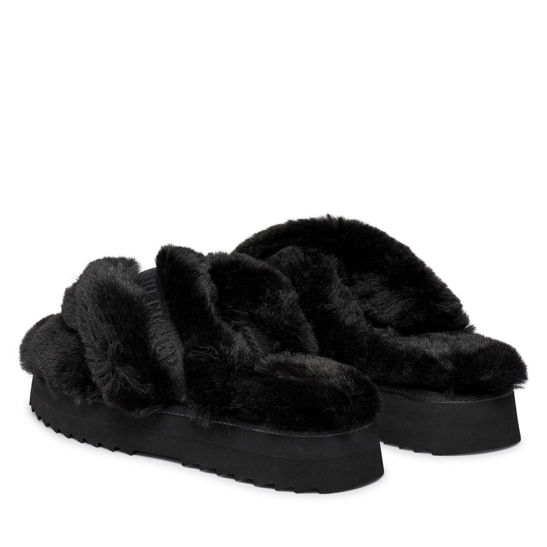 Tommy Hilfiger Papuci de casă Premium Strap Home Slipper FW0FW07330 Negru - Pled.ro