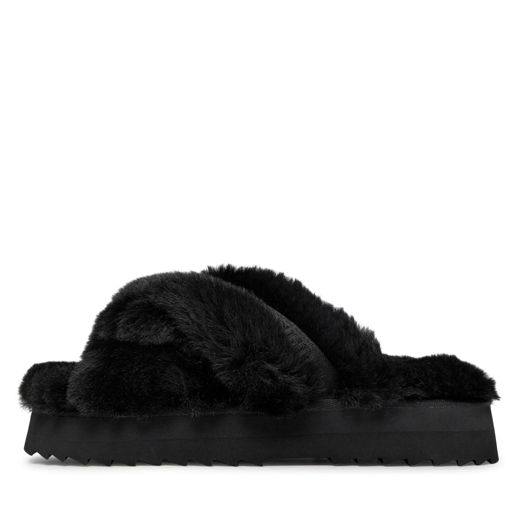 Tommy Hilfiger Papuci de casă Premium Strap Home Slipper FW0FW07330 Negru - Pled.ro