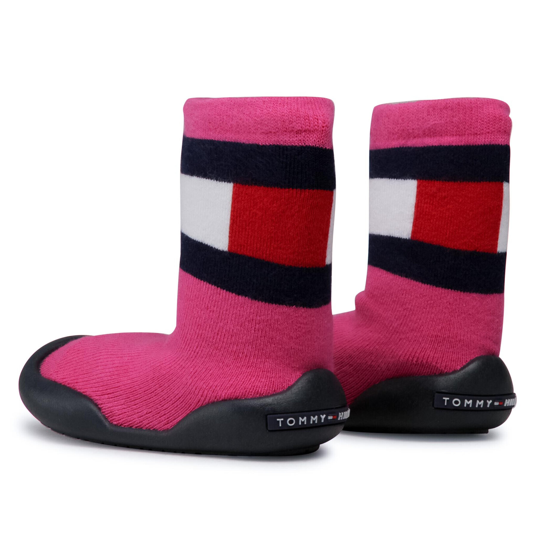 Tommy Hilfiger Papuci de casă Slipper T1A0-30874-1072 Roz - Pled.ro