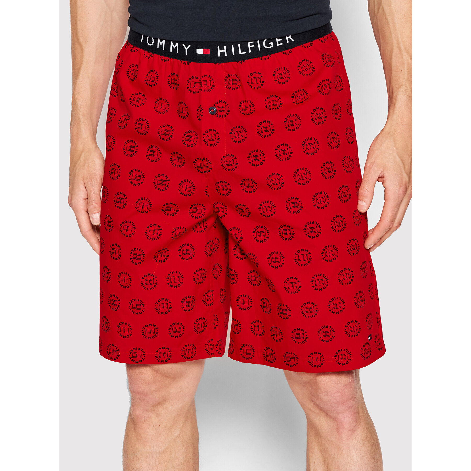 Tommy Hilfiger Pijama UM0UM01959 Colorat Regular Fit - Pled.ro