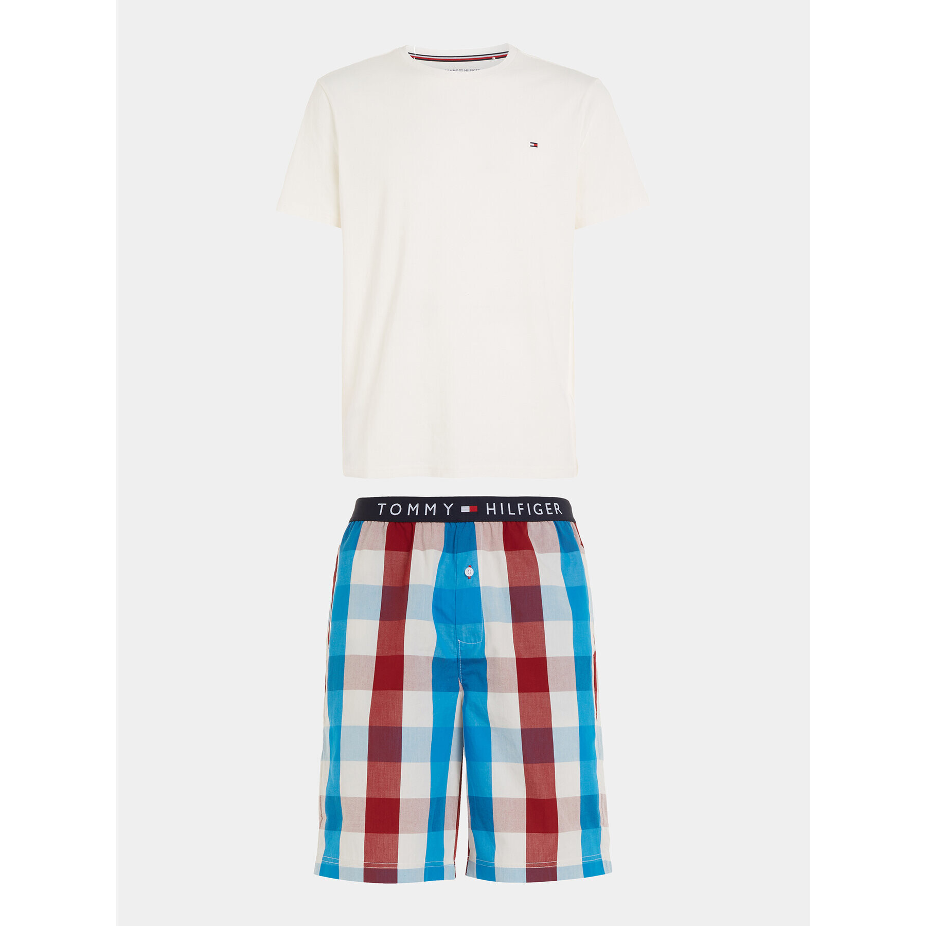 Tommy Hilfiger Pijama UM0UM01959 Colorat Regular Fit - Pled.ro