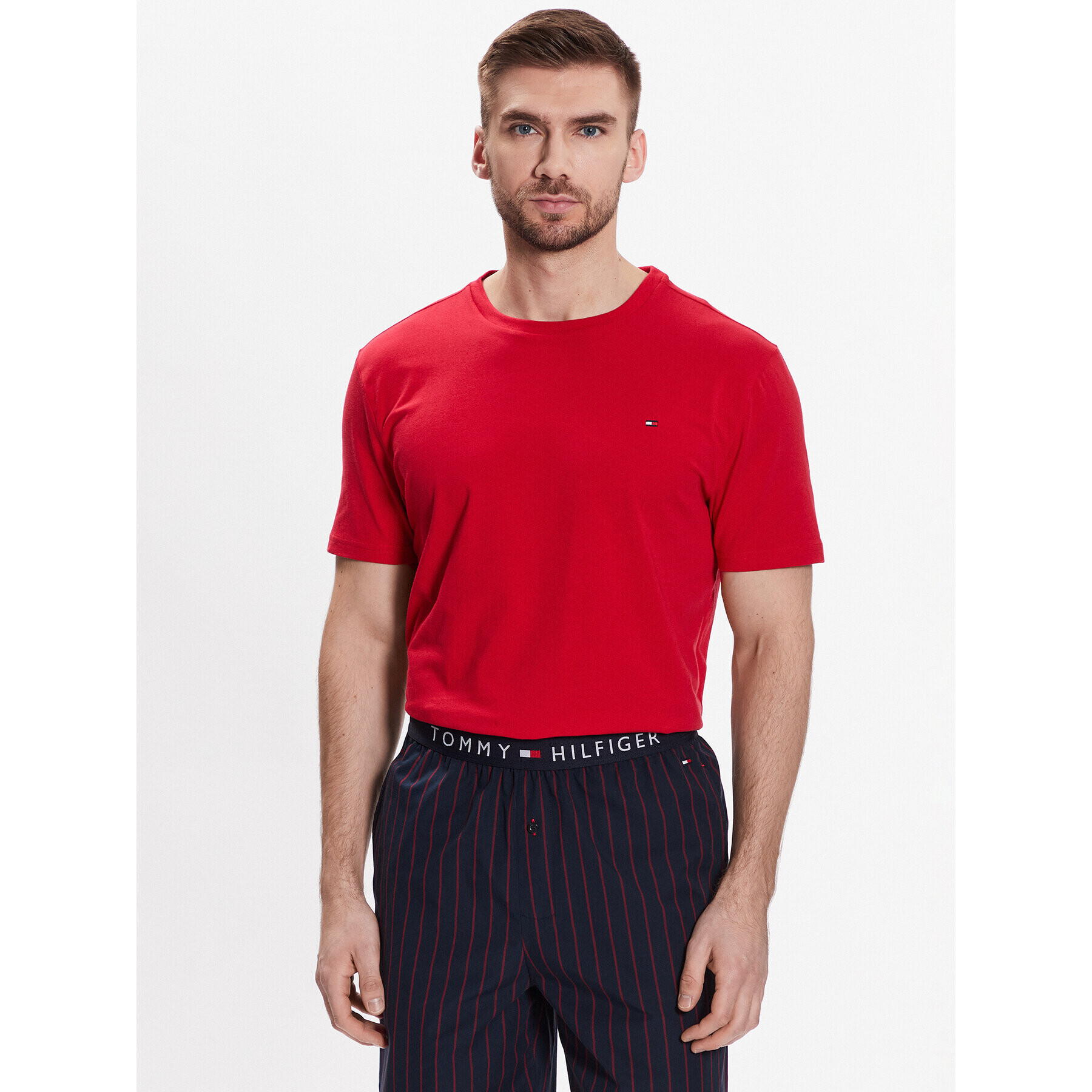 Tommy Hilfiger Pijama UM0UM01959 Colorat Regular Fit - Pled.ro