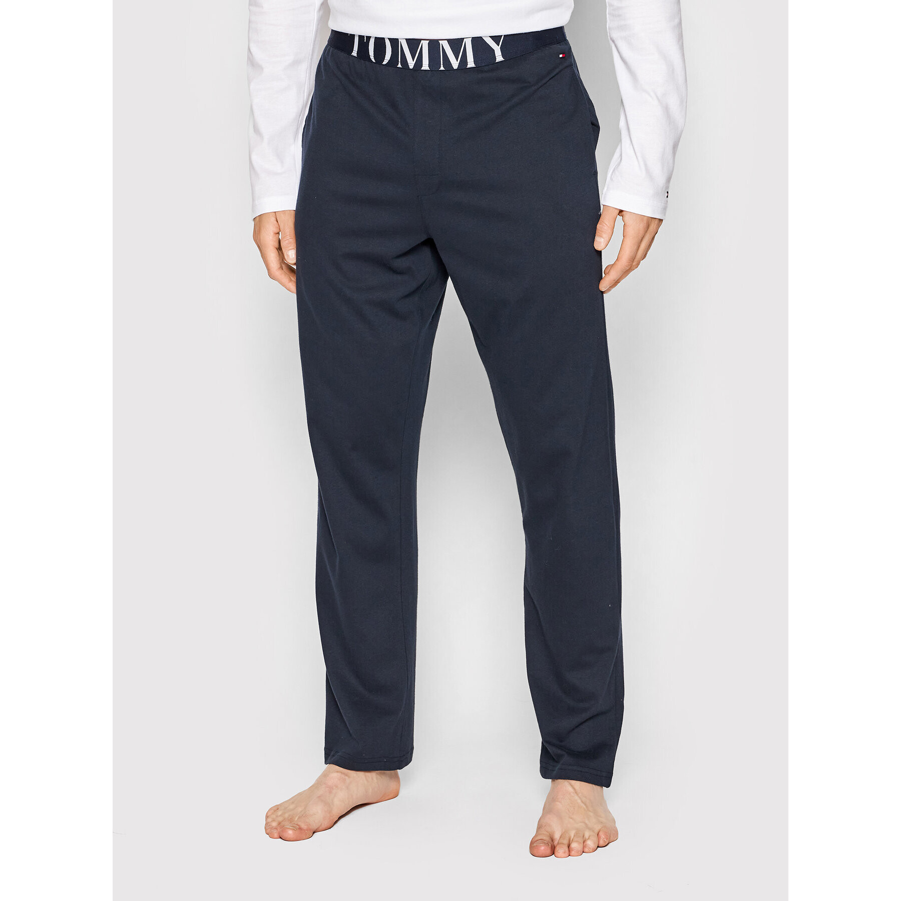 Tommy Hilfiger Pijama UM0UM02434 Colorat Regular Fit - Pled.ro