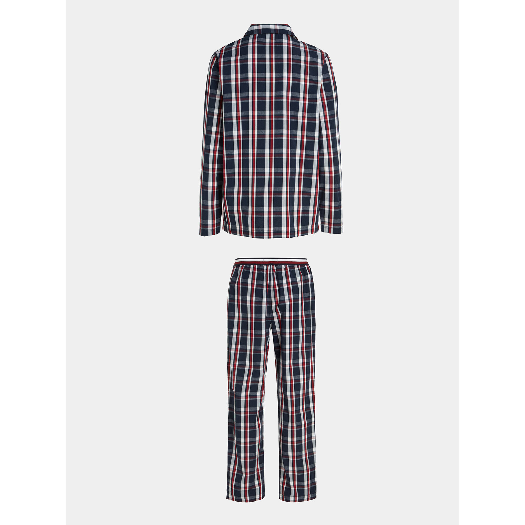 Tommy Hilfiger Pijama UM0UM03066 Bleumarin Regular Fit - Pled.ro