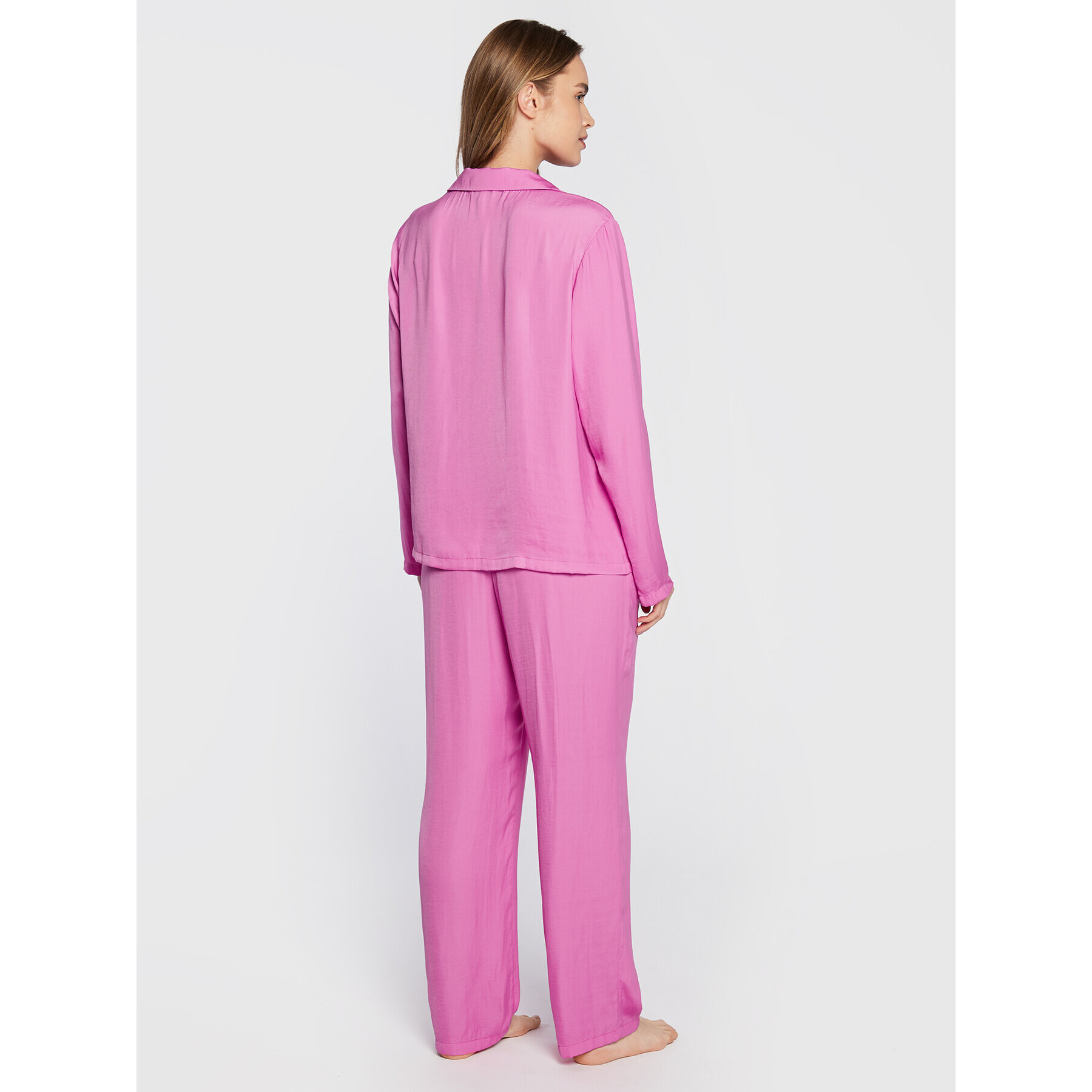 Tommy Hilfiger Pijama UW0UW03847 Roz Regular Fit - Pled.ro