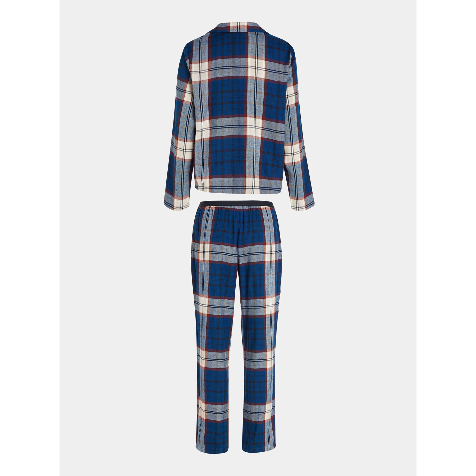 Tommy Hilfiger Pijama UW0UW03961 Albastru Relaxed Fit - Pled.ro