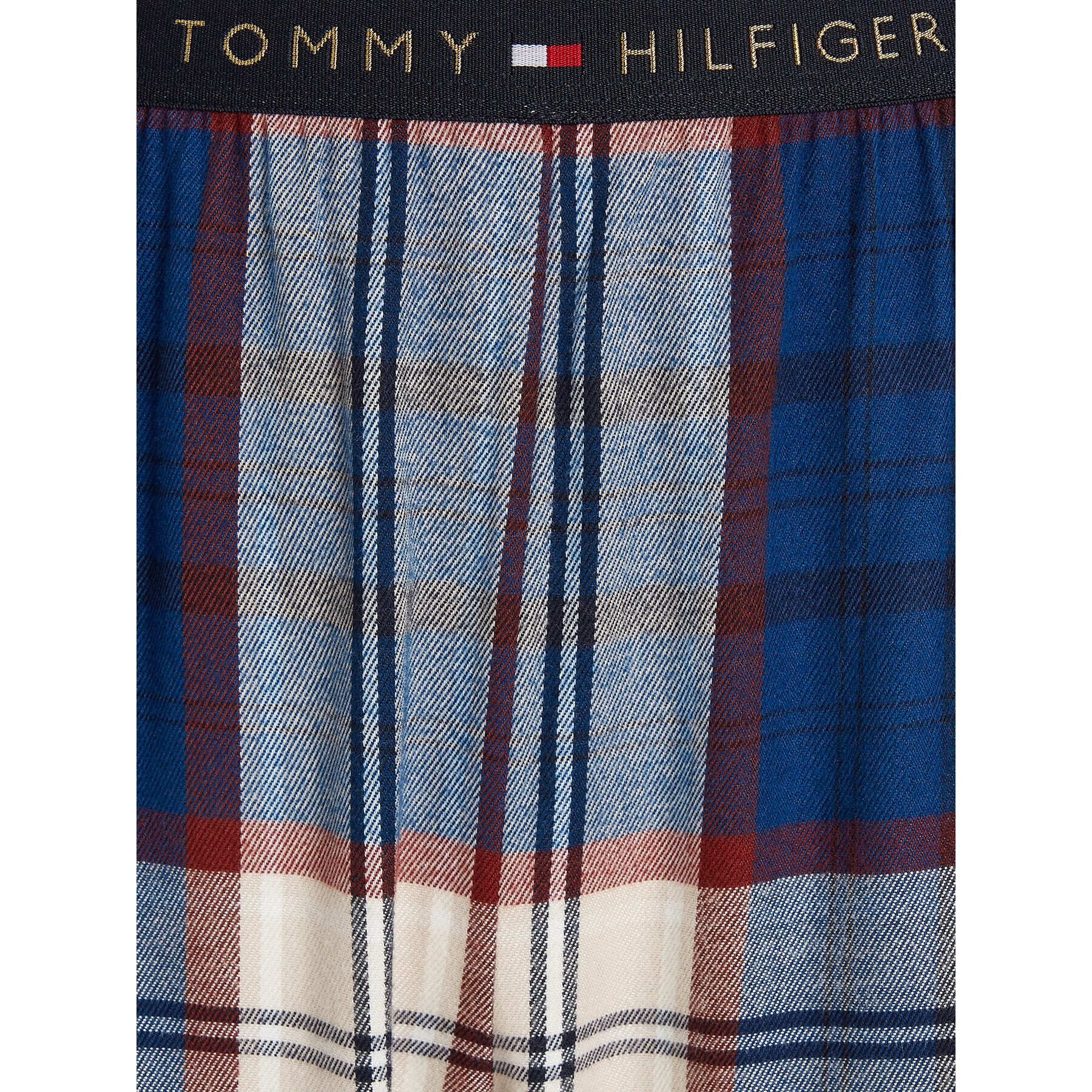 Tommy Hilfiger Pijama UW0UW03961 Albastru Relaxed Fit - Pled.ro