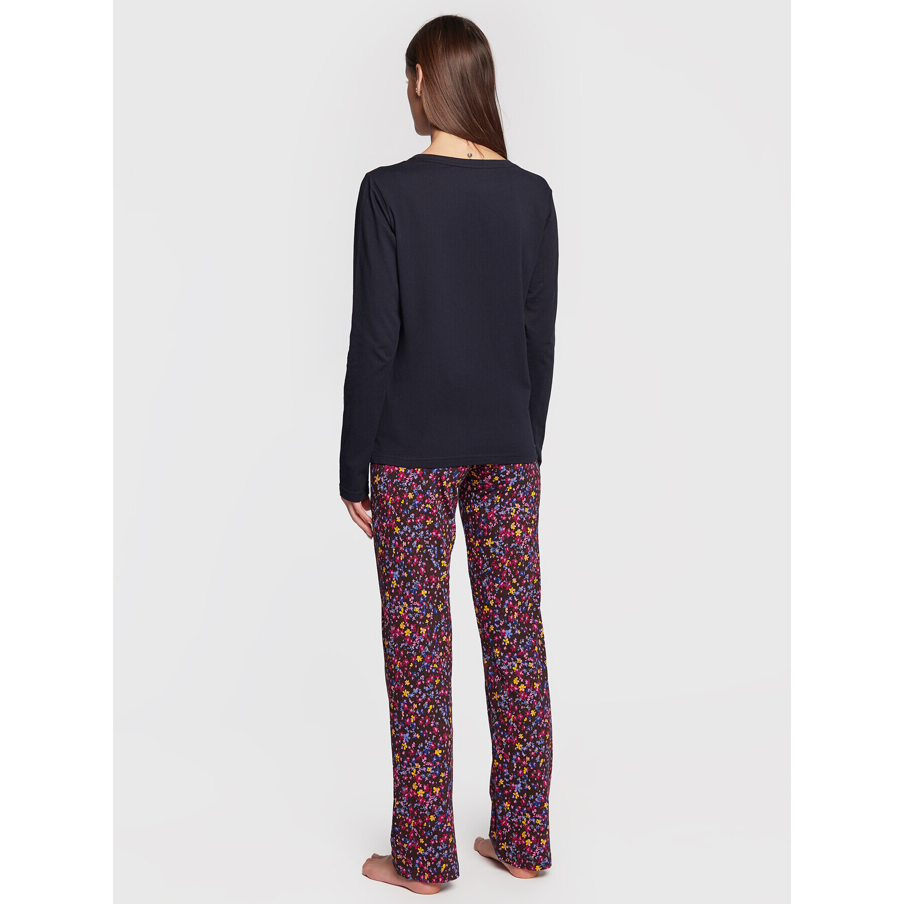 Tommy Hilfiger Pijama UW0UW04049 Colorat Regular Fit - Pled.ro