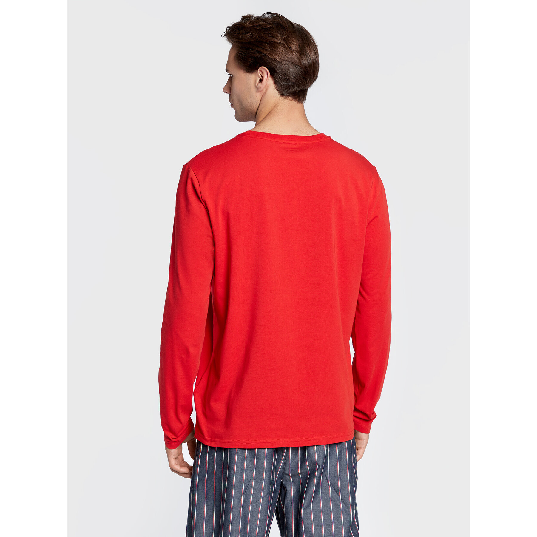 Tommy Hilfiger Pijama Woven UM0UM01960 Roșu Regular Fit - Pled.ro