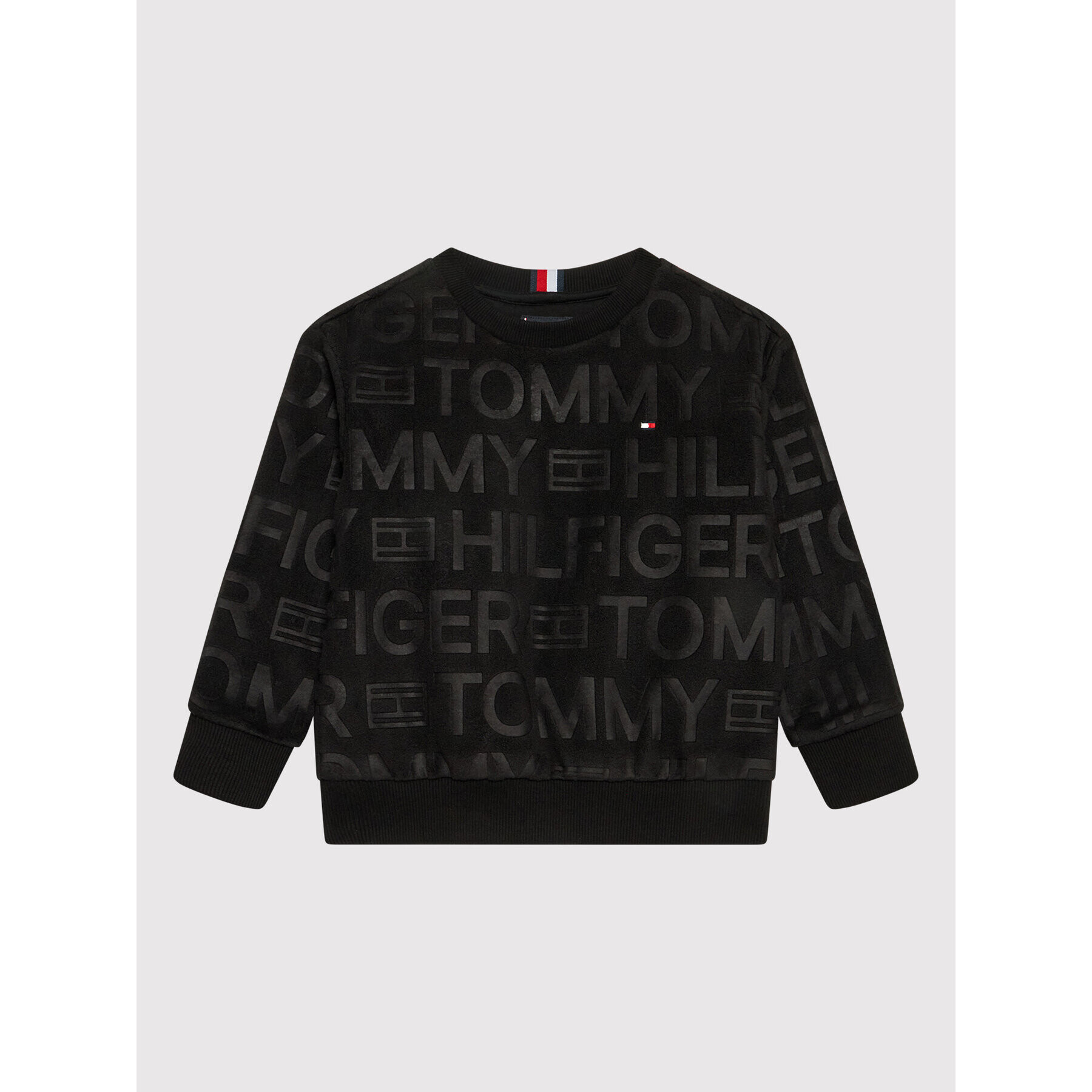 Tommy Hilfiger Polar Logo KB0KB06981 D Negru Regular Fit - Pled.ro