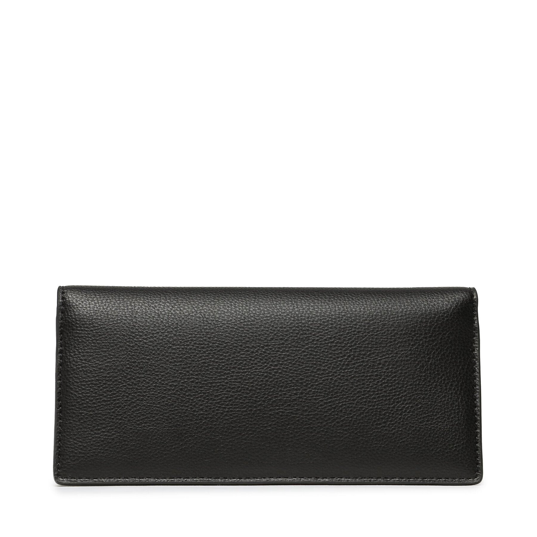 Tommy Hilfiger Portofel Mare de Damă Casual Large Wallet AW0AW14638 Negru - Pled.ro