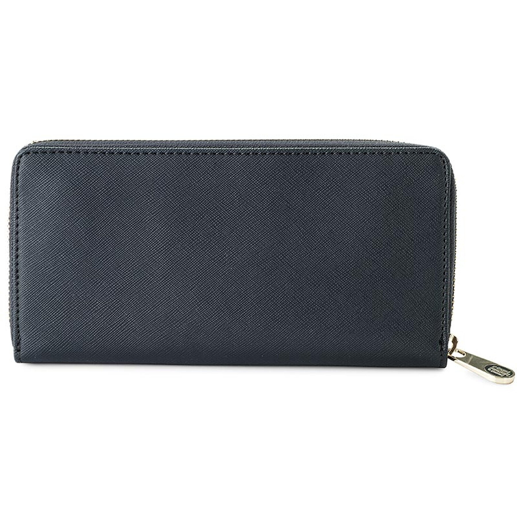 Tommy Hilfiger Portofel Mare de Damă Honey Large Za Wallet AW0AW04281 Bleumarin - Pled.ro