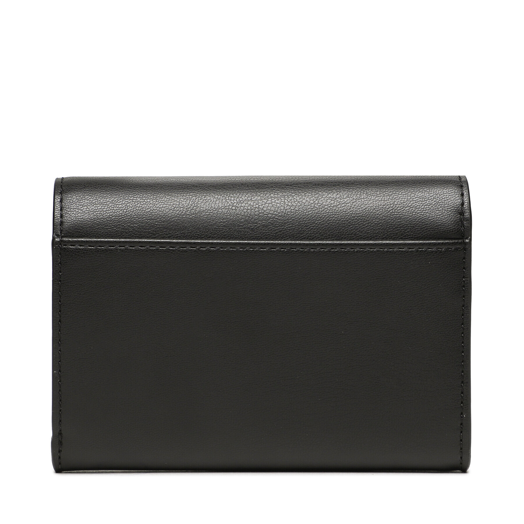 Tommy Hilfiger Portofel Mare de Damă Th Chic Med Flap Wallet AW0AW14887 Negru - Pled.ro