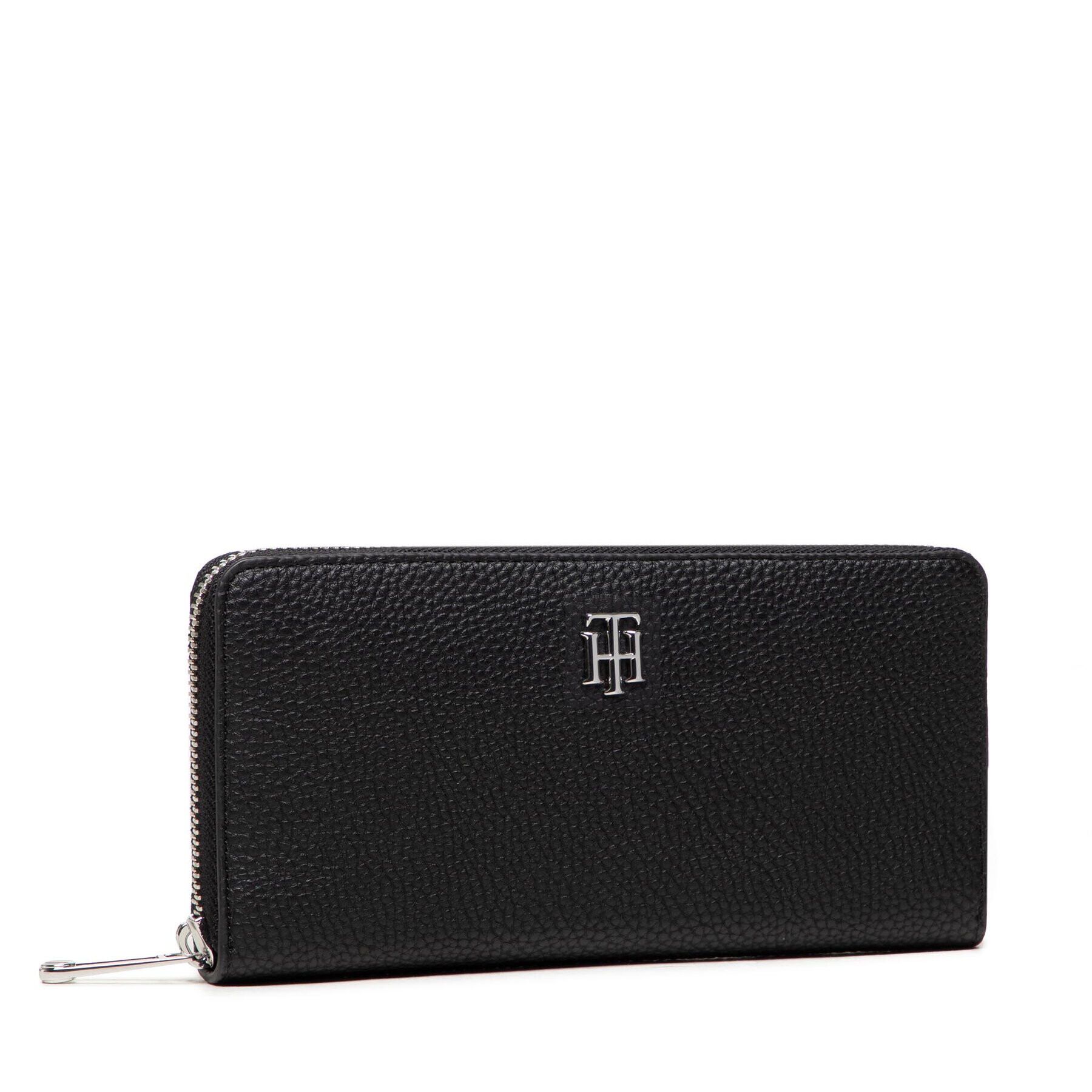 Tommy Hilfiger Portofel Mare de Damă Th Element Lrg Za AW0AW10541 Negru - Pled.ro