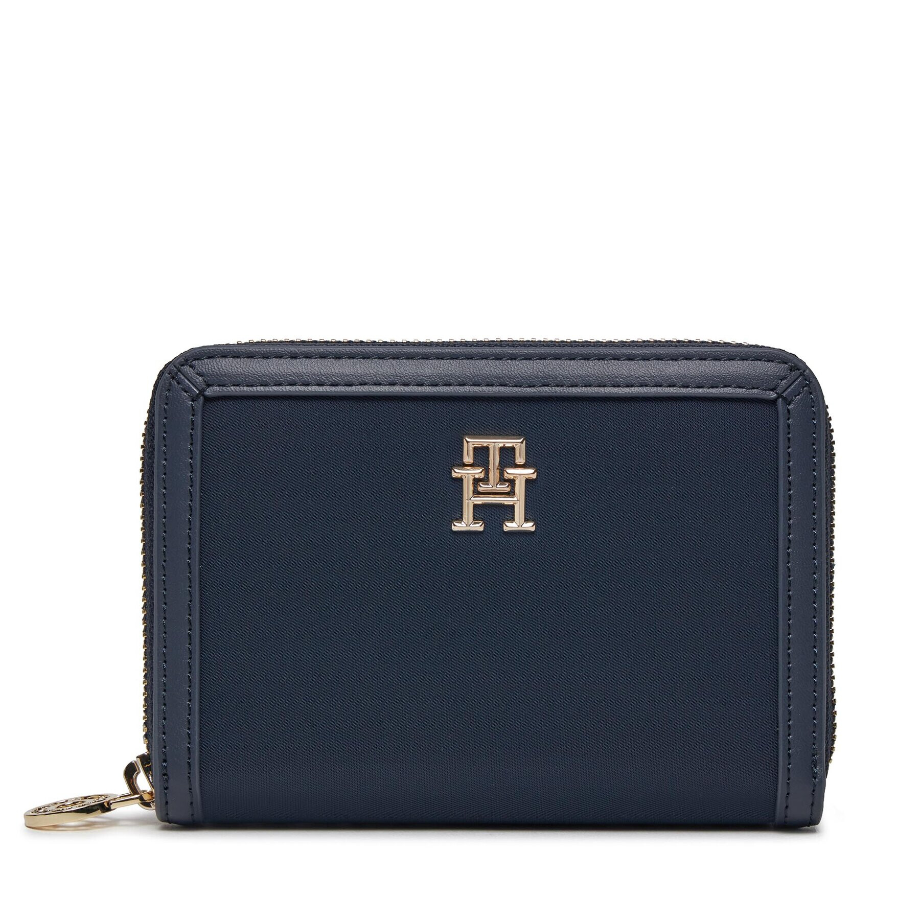 Tommy Hilfiger Portofel Mare de Damă Th Essential S Med Za AW0AW15754 Bleumarin - Pled.ro