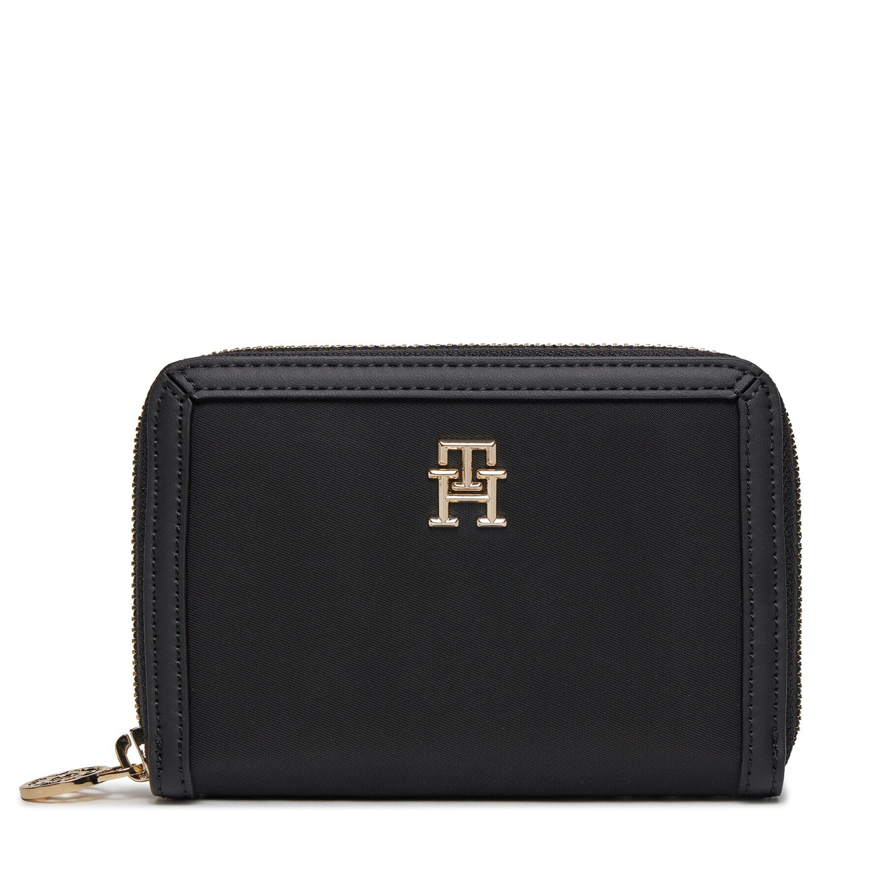 Tommy Hilfiger Portofel Mare de Damă Th Essential S Med Za AW0AW15754 Negru - Pled.ro