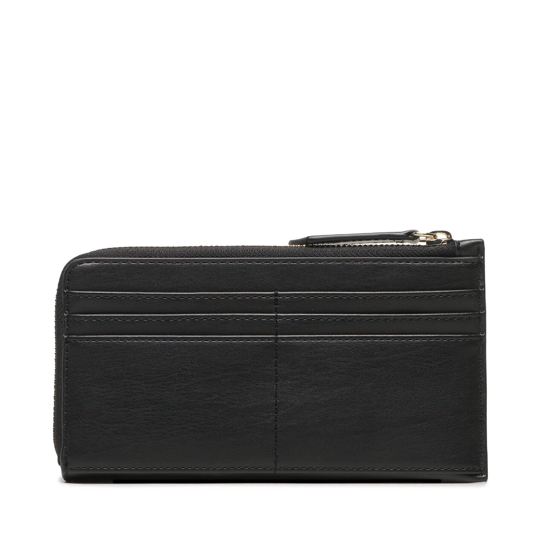 Tommy Hilfiger Portofel Mare de Damă Th Feminine Large Slim Wallet AW0AW14890 Negru - Pled.ro