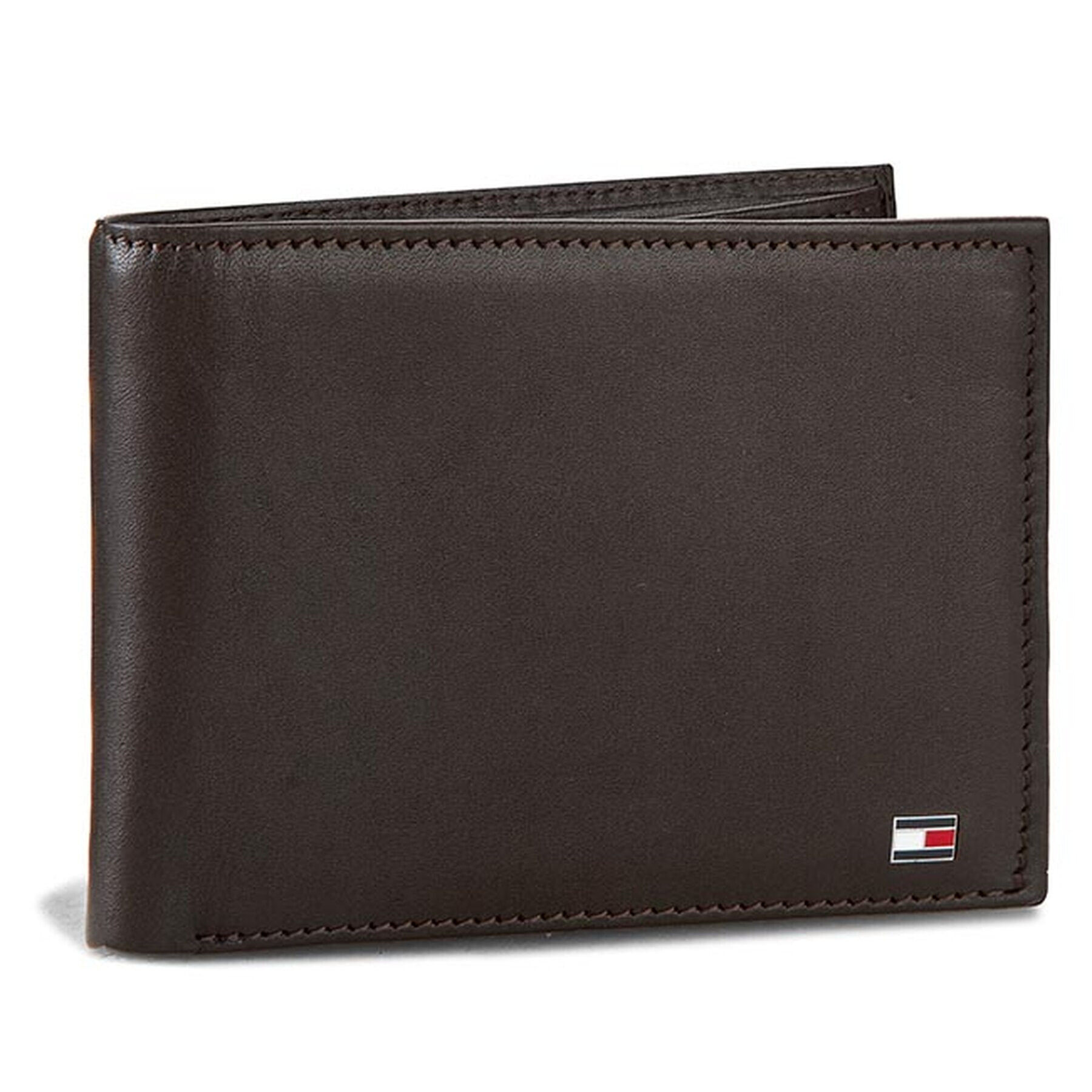 Tommy Hilfiger Portofel Mare pentru Bărbați Eton Cc And Coin Pocket AM0AM00651/83361 Maro - Pled.ro