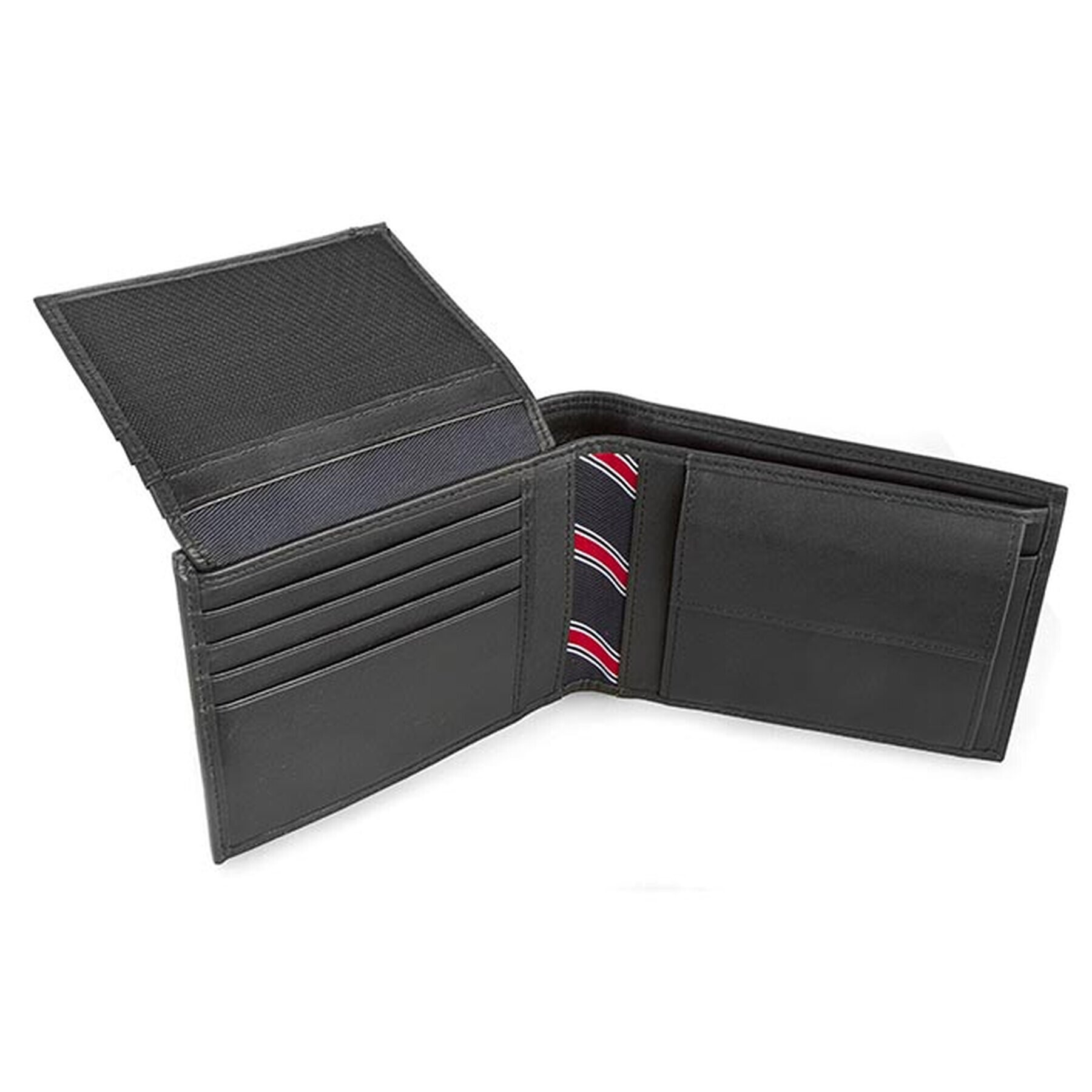 Tommy Hilfiger Portofel Mare pentru Bărbați Eton Cc Flap And Coin Pocket AM0AM00652 Negru - Pled.ro