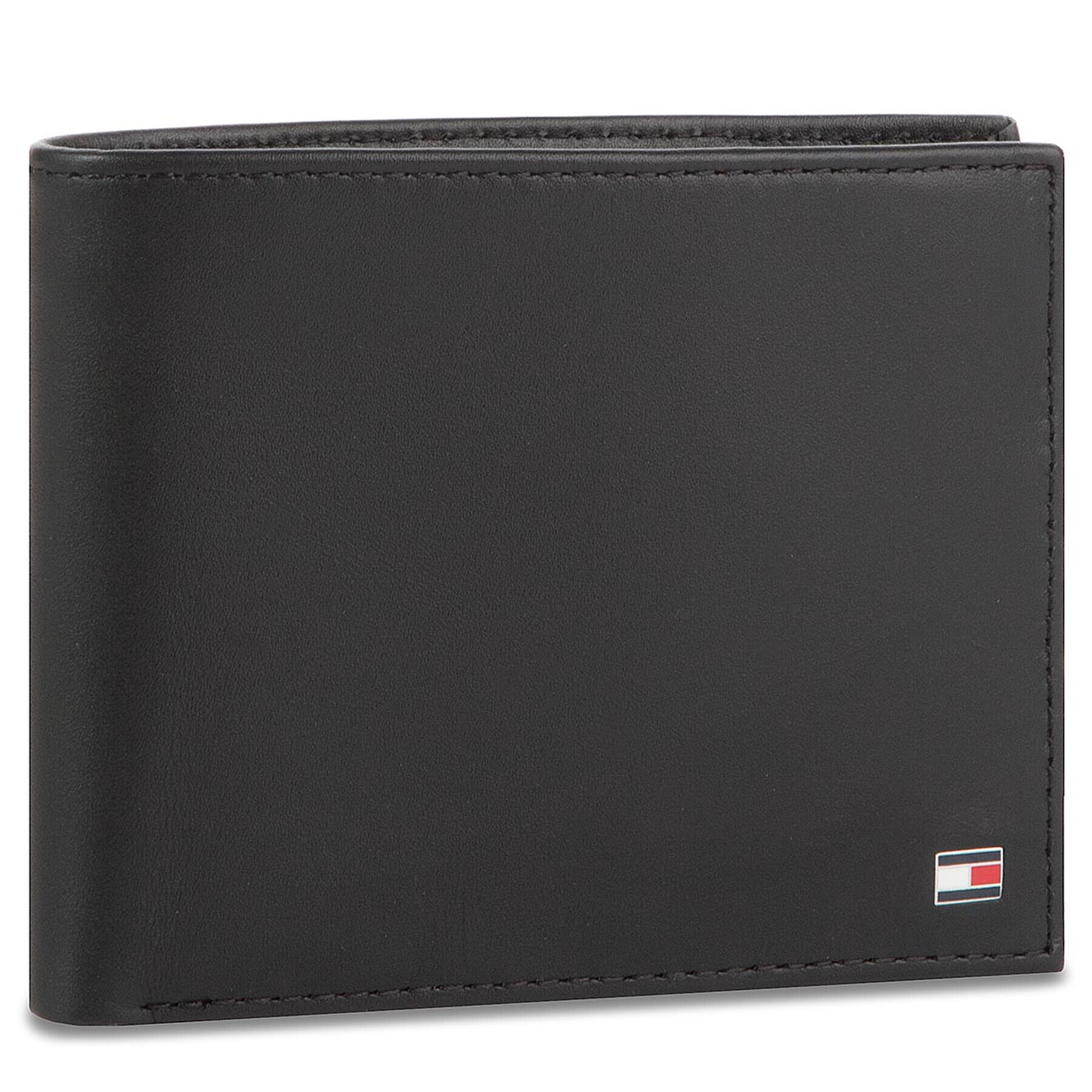 Tommy Hilfiger Portofel Mare pentru Bărbați Eton Trifold AM0AM00657 Negru - Pled.ro