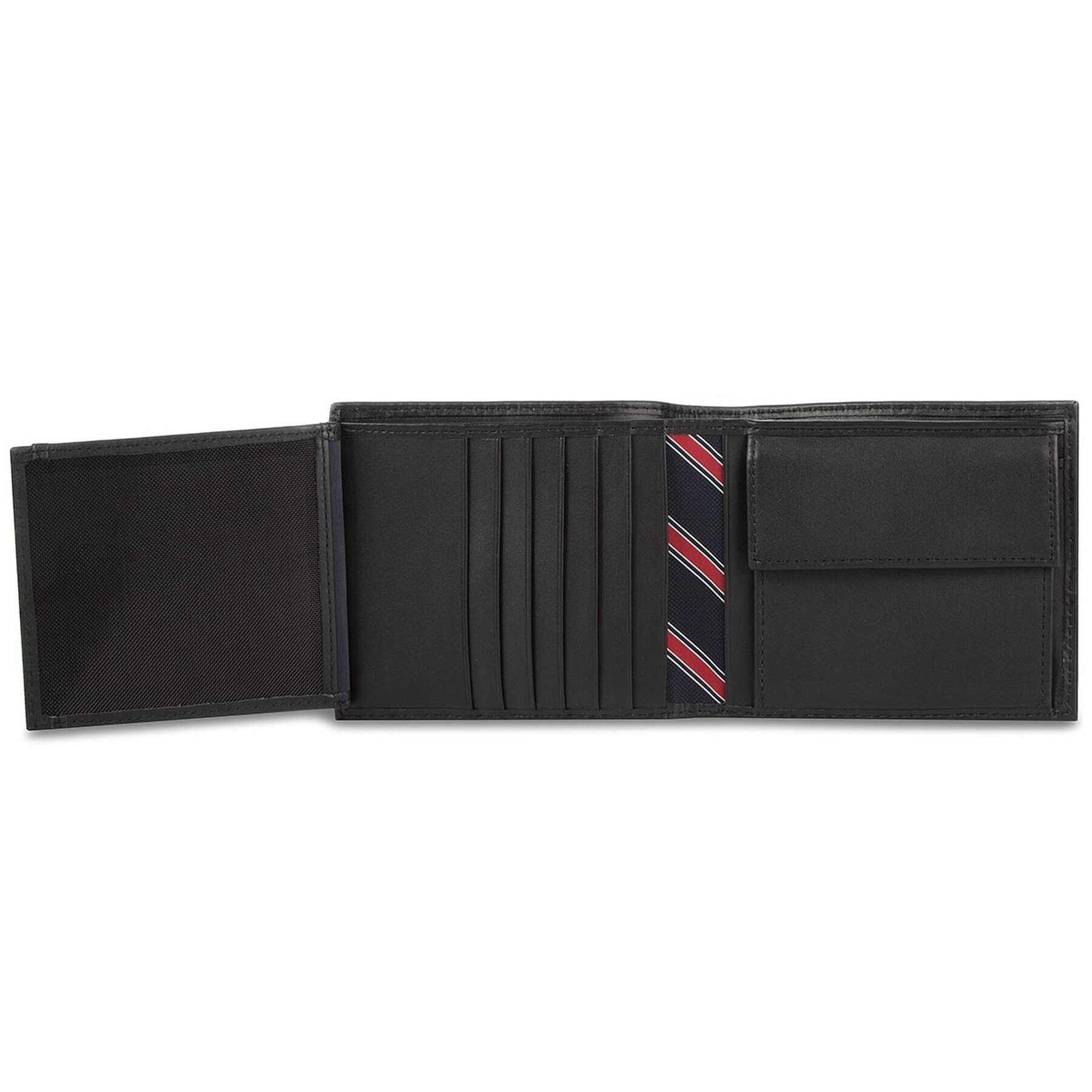 Tommy Hilfiger Portofel Mare pentru Bărbați Eton Trifold AM0AM00657 Negru - Pled.ro