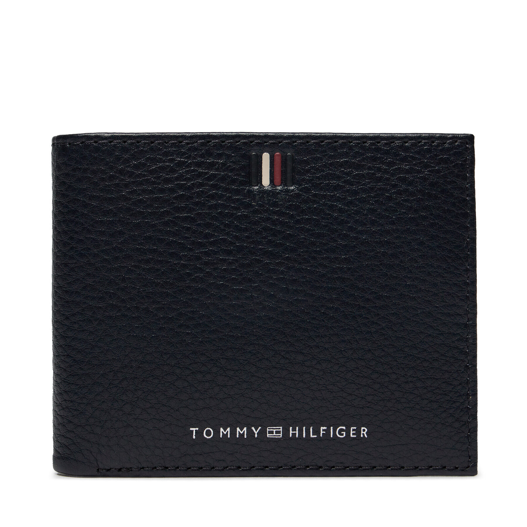 Tommy Hilfiger Portofel Mare pentru Bărbați Th Central Mini Cc Wallet AM0AM11854 Bleumarin - Pled.ro