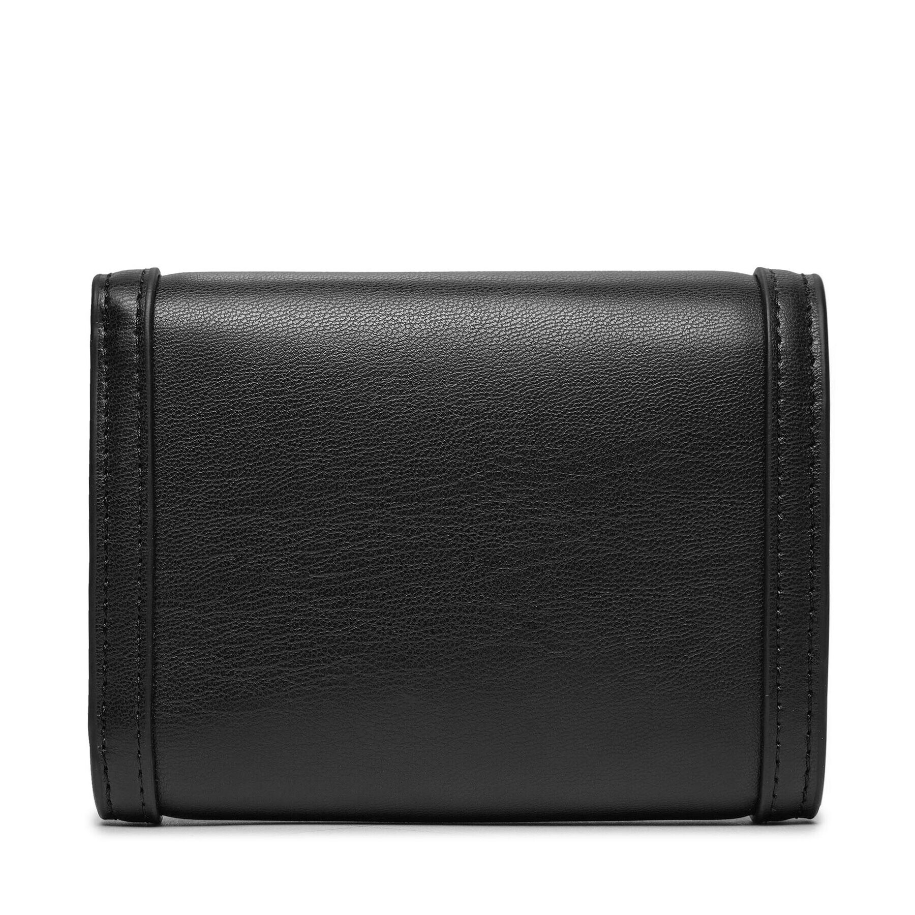 Tommy Hilfiger Portofel Mic de Damă Th City Med Flap Wallet AW0AW15746 Negru - Pled.ro