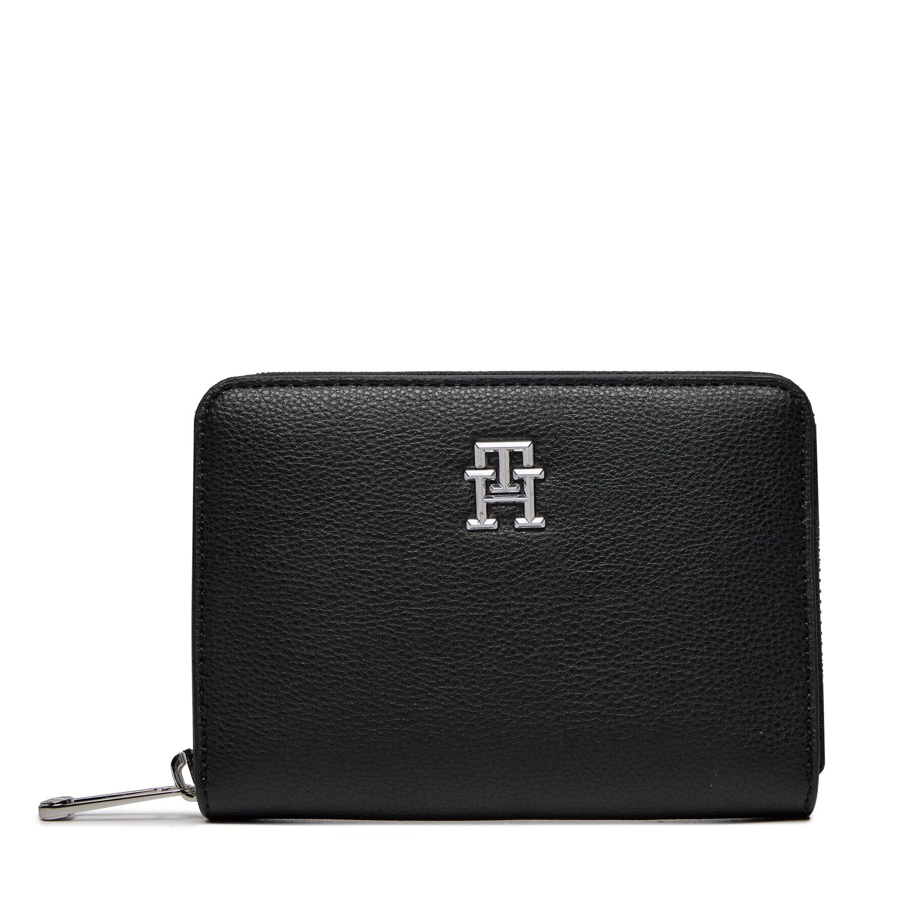 Tommy Hilfiger Portofel Mic de Damă Th Essential Sc Med Za AW0AW16091 Negru - Pled.ro