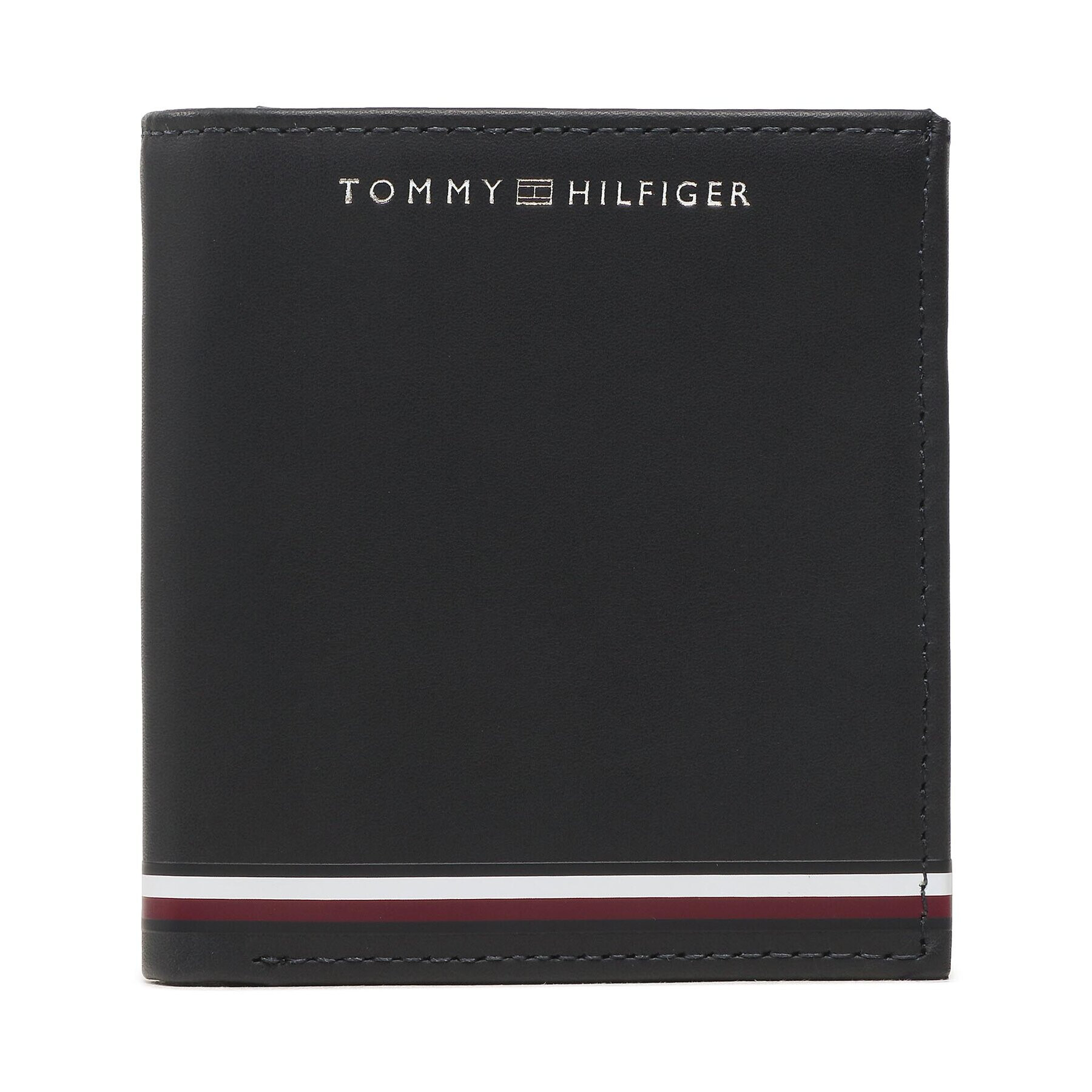 Tommy Hilfiger Portofel Mic pentru Bărbați Th Central Smooth Trifold AM0AM11755 Bleumarin - Pled.ro