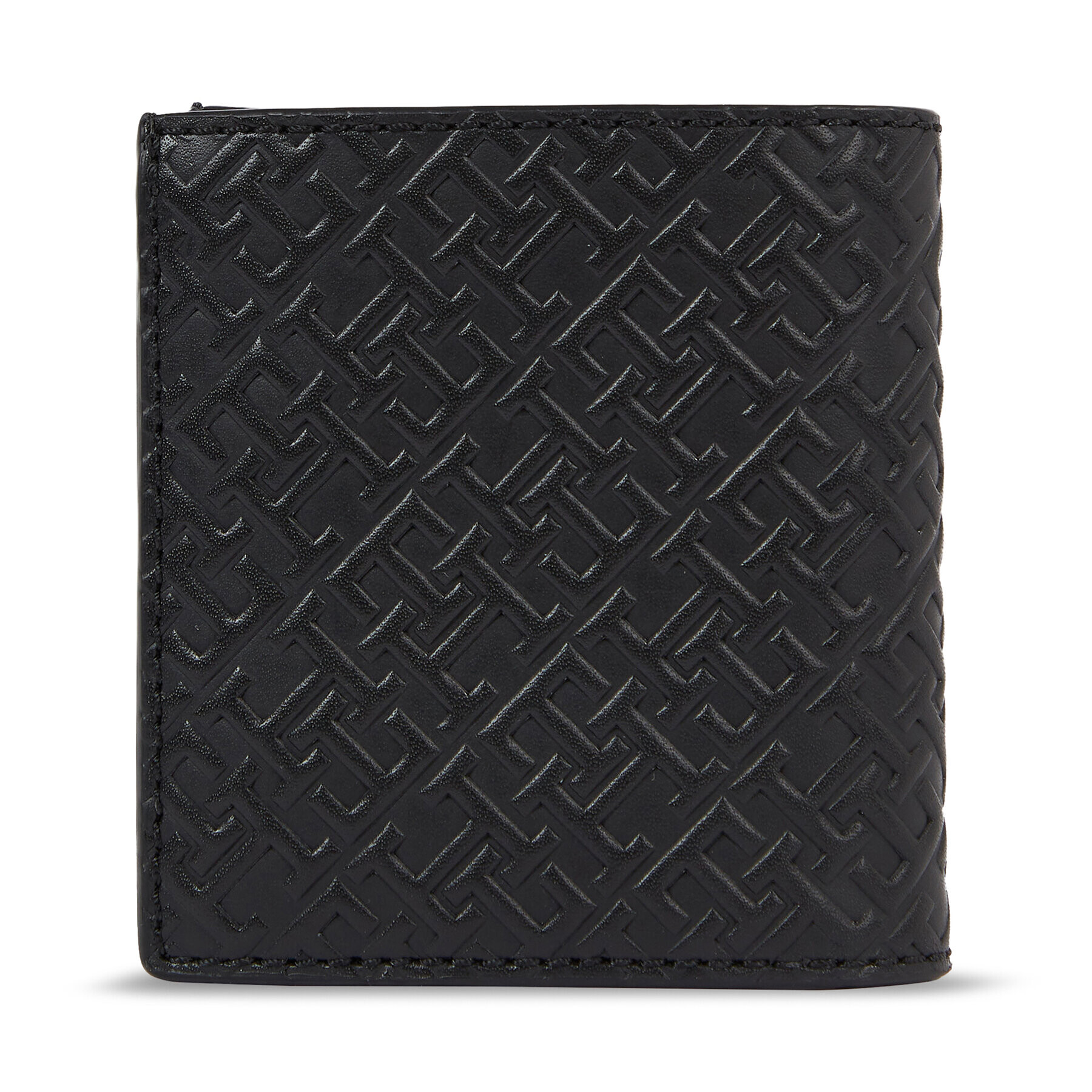 Tommy Hilfiger Portofel pentru bărbați Th Monogram Trifold AM0AM11934 Negru - Pled.ro