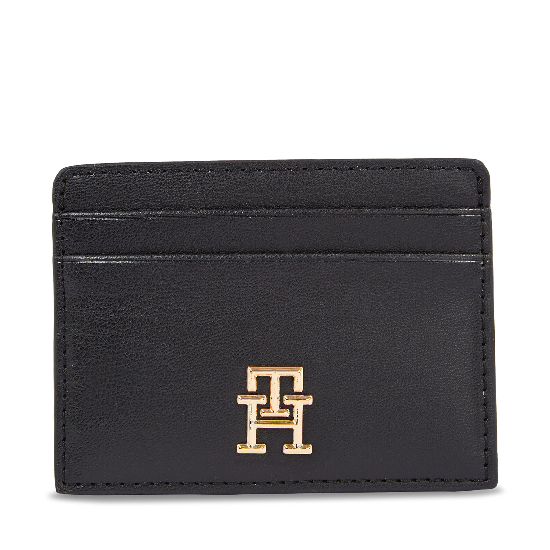 Tommy Hilfiger Portofel pentru femei Iconic Tommy Cc Holder AW0AW15897 Negru - Pled.ro