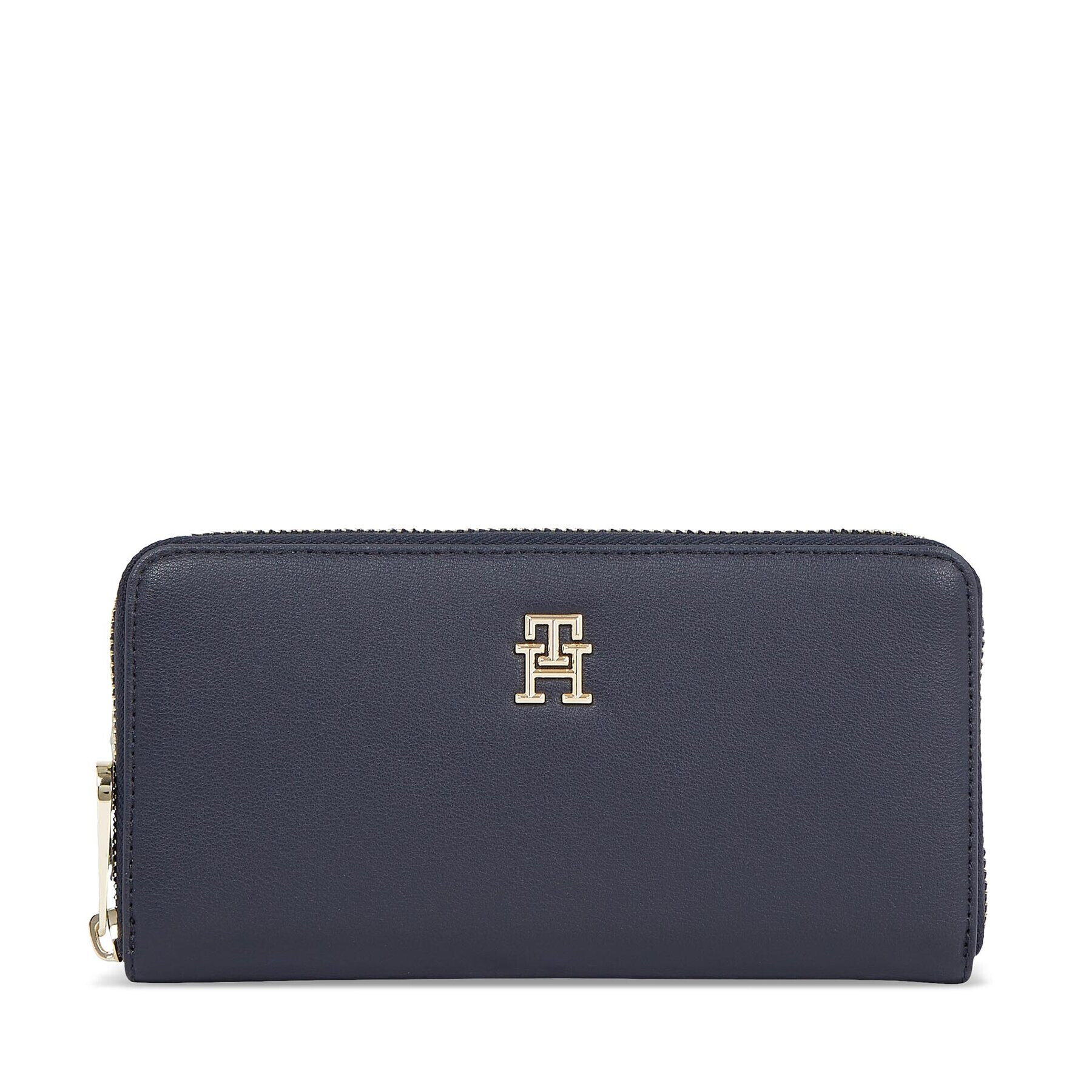 Tommy Hilfiger Portofel pentru femei Poppy Plus Large Za AW0AW15586 Bleumarin - Pled.ro