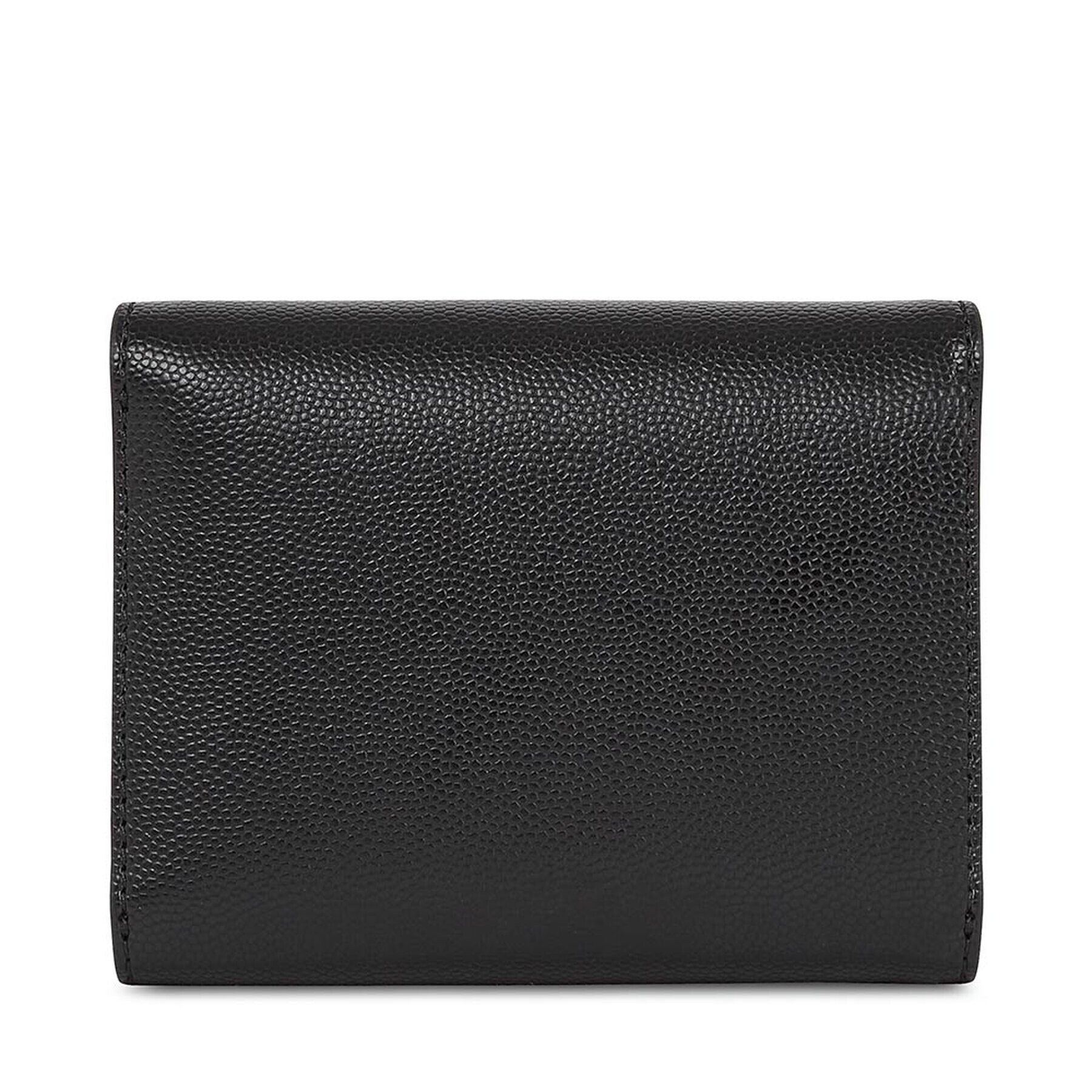 Tommy Hilfiger Portofel pentru femei Th Timeless Med Flap W Bill AW0AW15258 Negru - Pled.ro