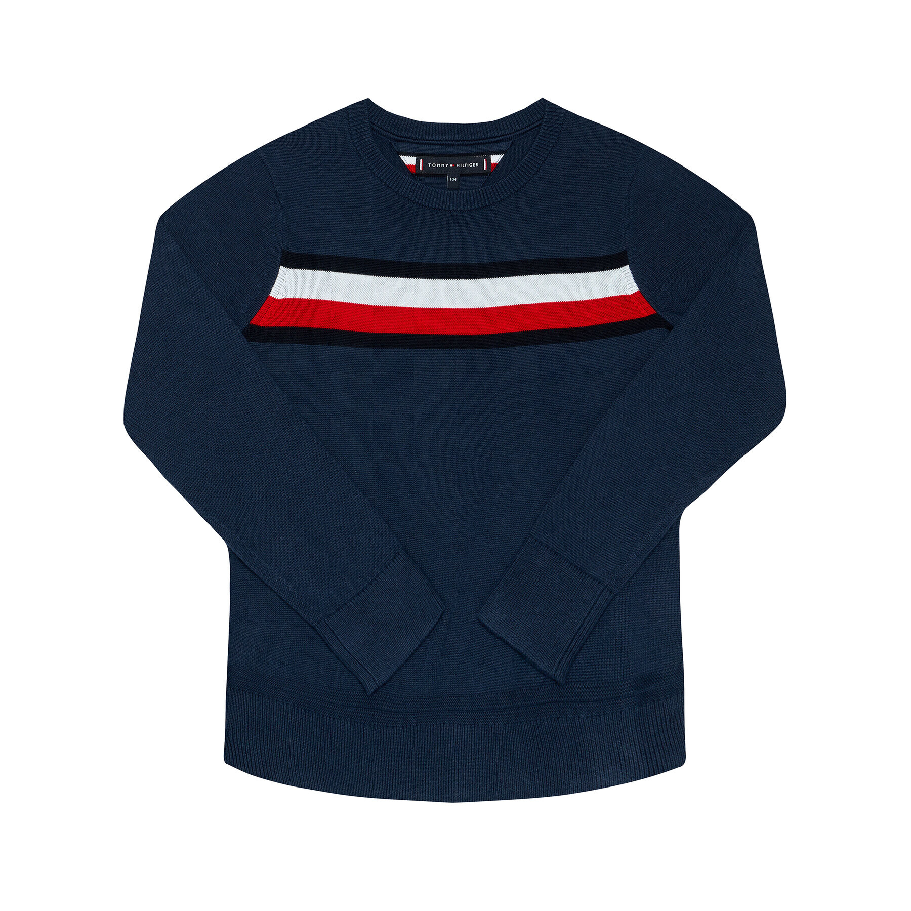 Tommy Hilfiger Pulover Essential KB0KB06070 M Bleumarin Regular Fit - Pled.ro