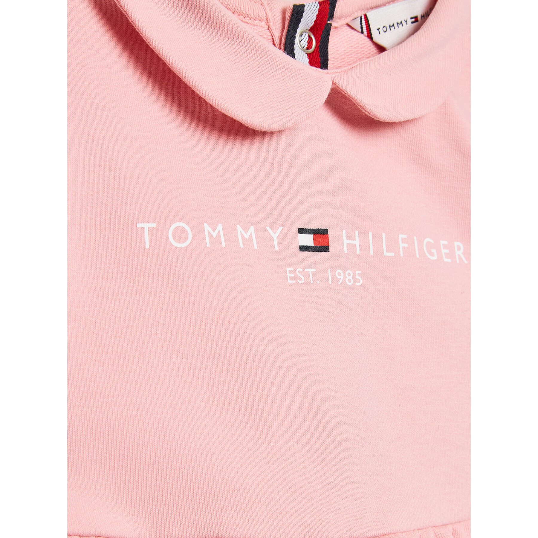 Tommy Hilfiger Rochie de zi Baby Essential KN0KN01564 Roz Regular Fit - Pled.ro