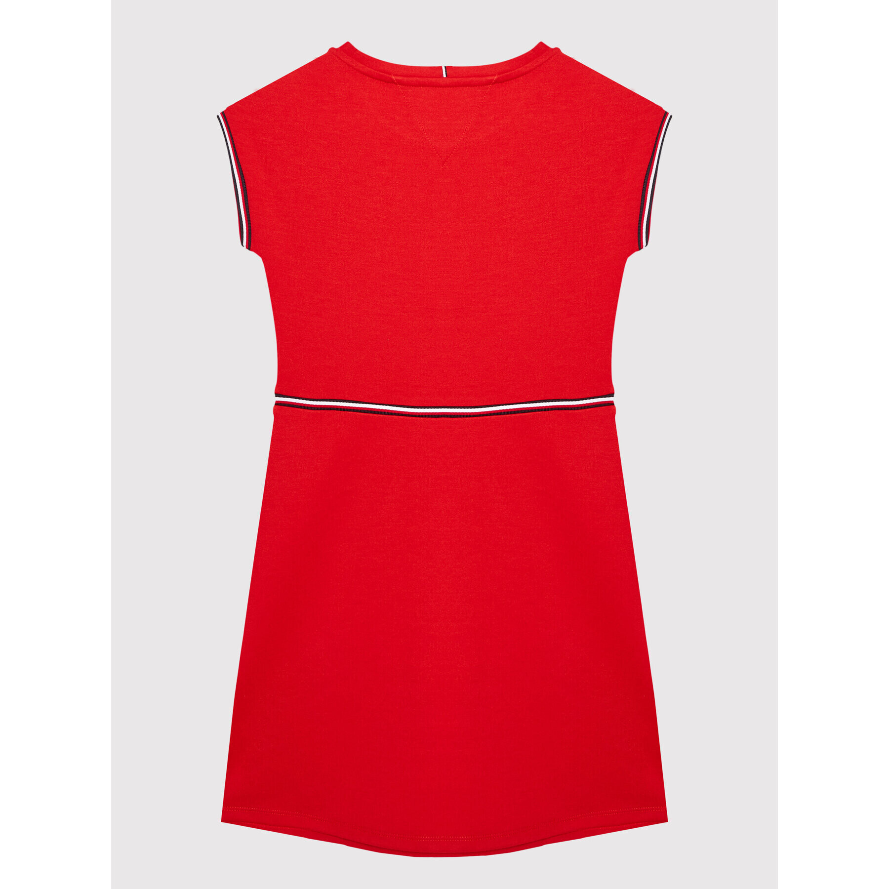 Tommy Hilfiger Rochie de zi Branded Punto KG0KG06514 Roșu Regular Fit - Pled.ro