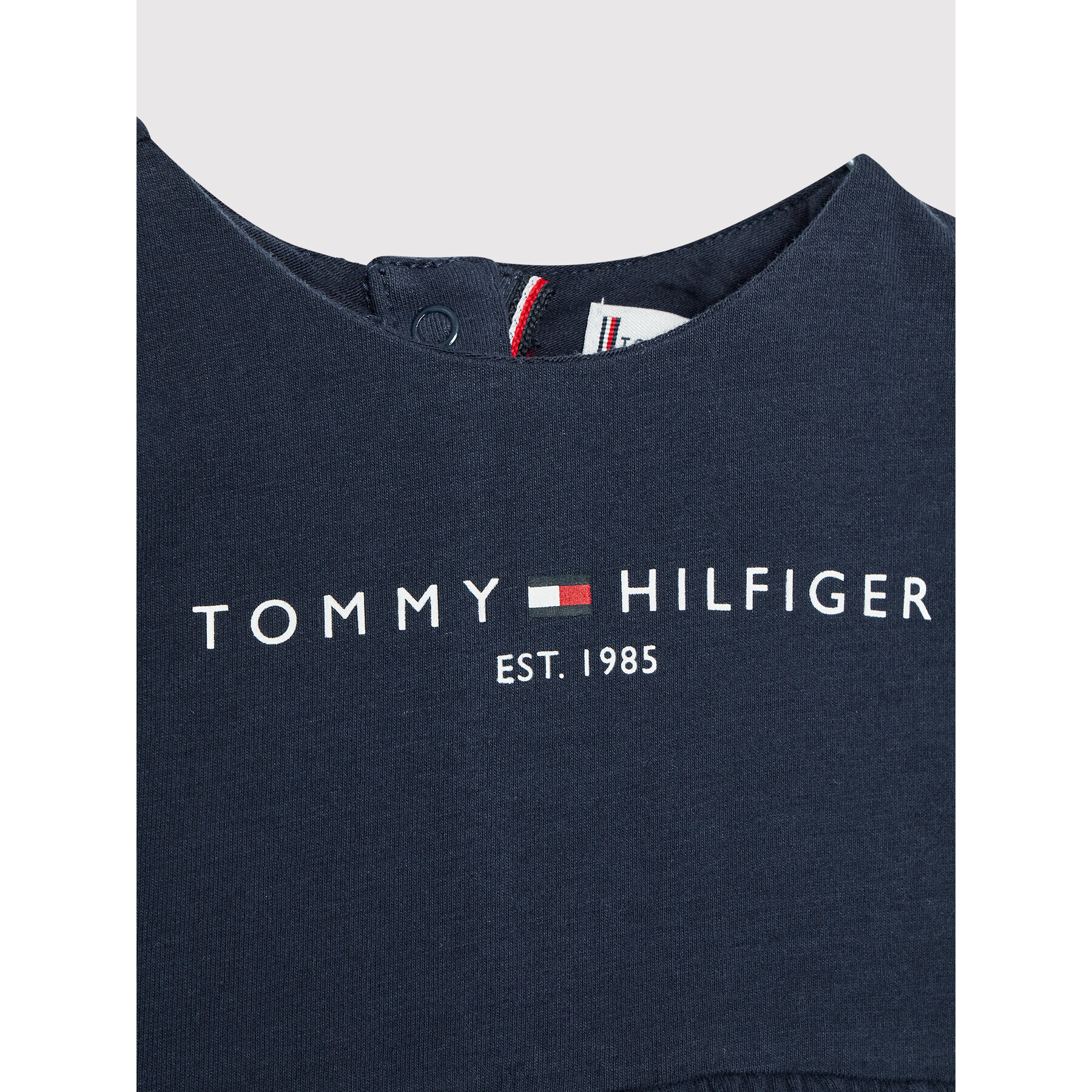 Tommy Hilfiger Rochie de zi Essential KN0KN01437 Bleumarin Regular Fit - Pled.ro