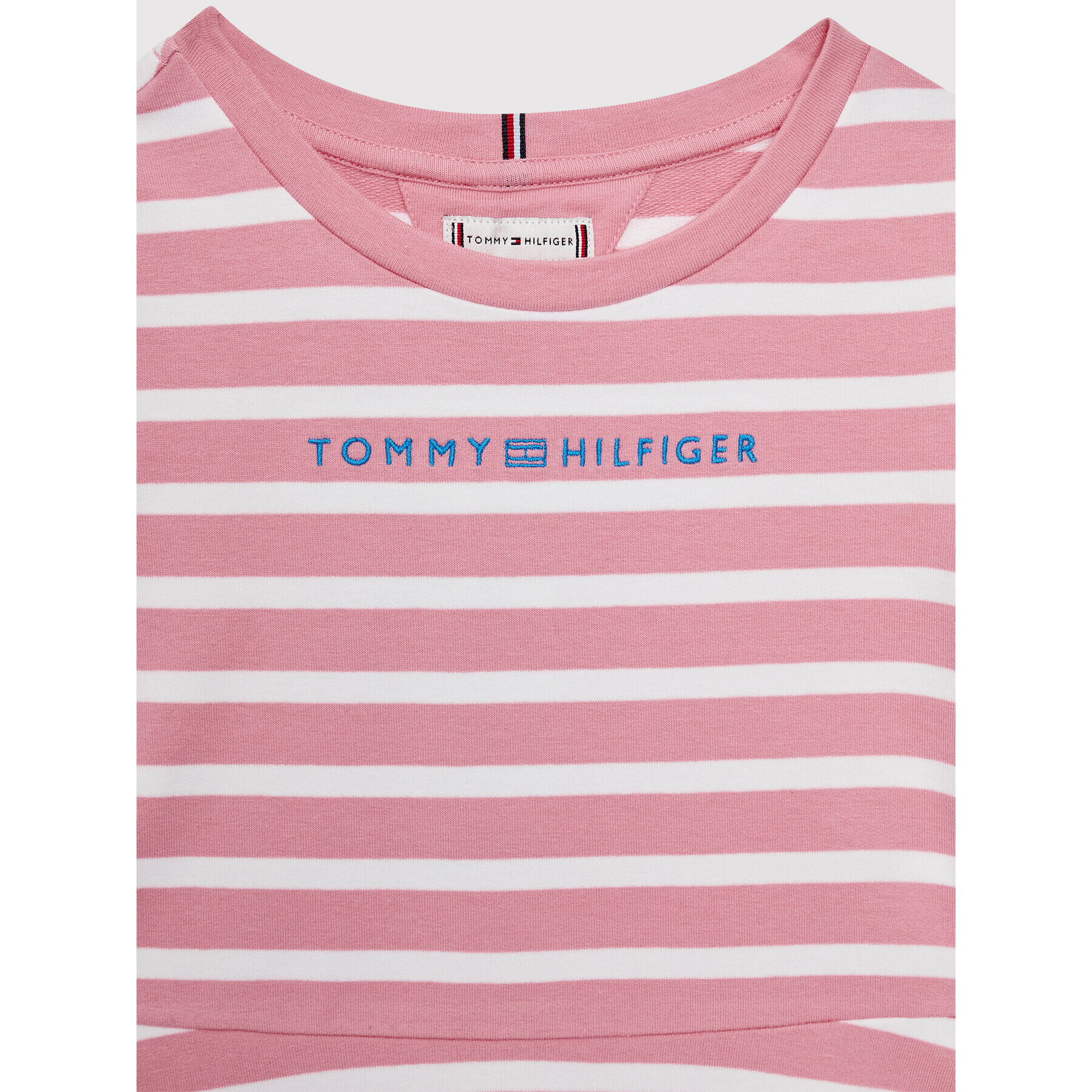 Tommy Hilfiger Rochie de zi Essential Skater KG0KG06588 Roz Regular Fit - Pled.ro