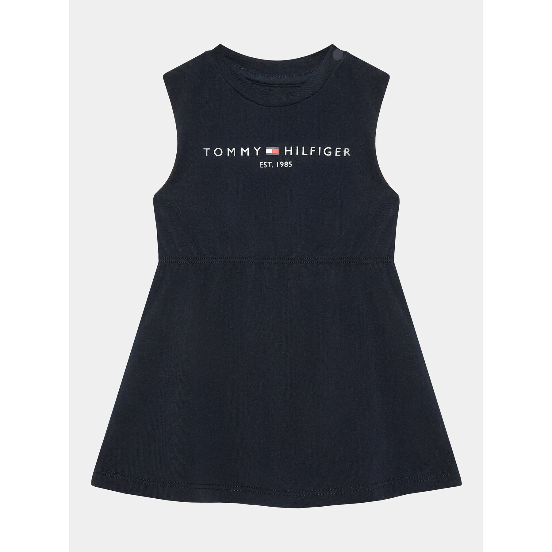 Tommy Hilfiger Rochie de zi KN0KN01625 Bleumarin Regular Fit - Pled.ro