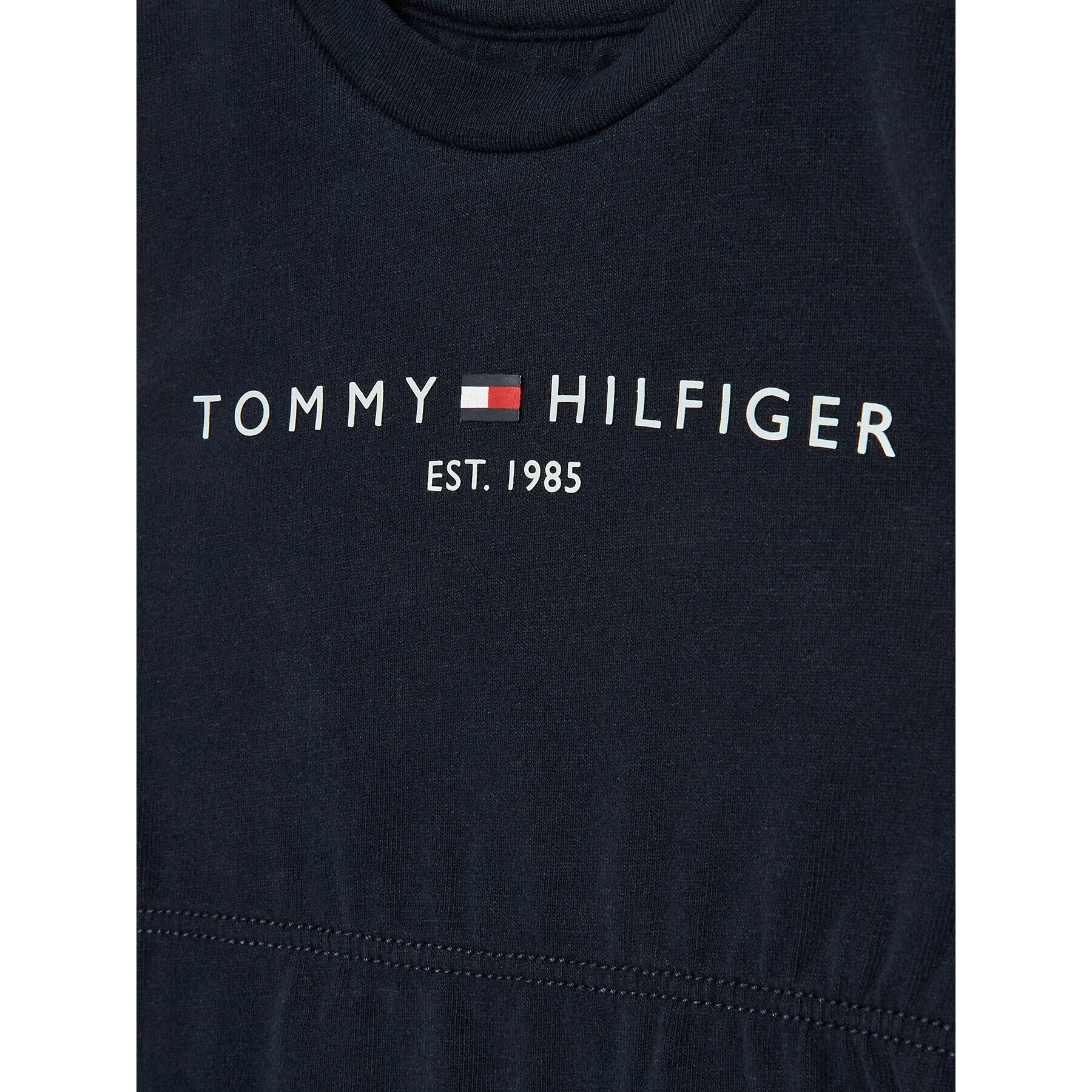 Tommy Hilfiger Rochie de zi KN0KN01625 Bleumarin Regular Fit - Pled.ro