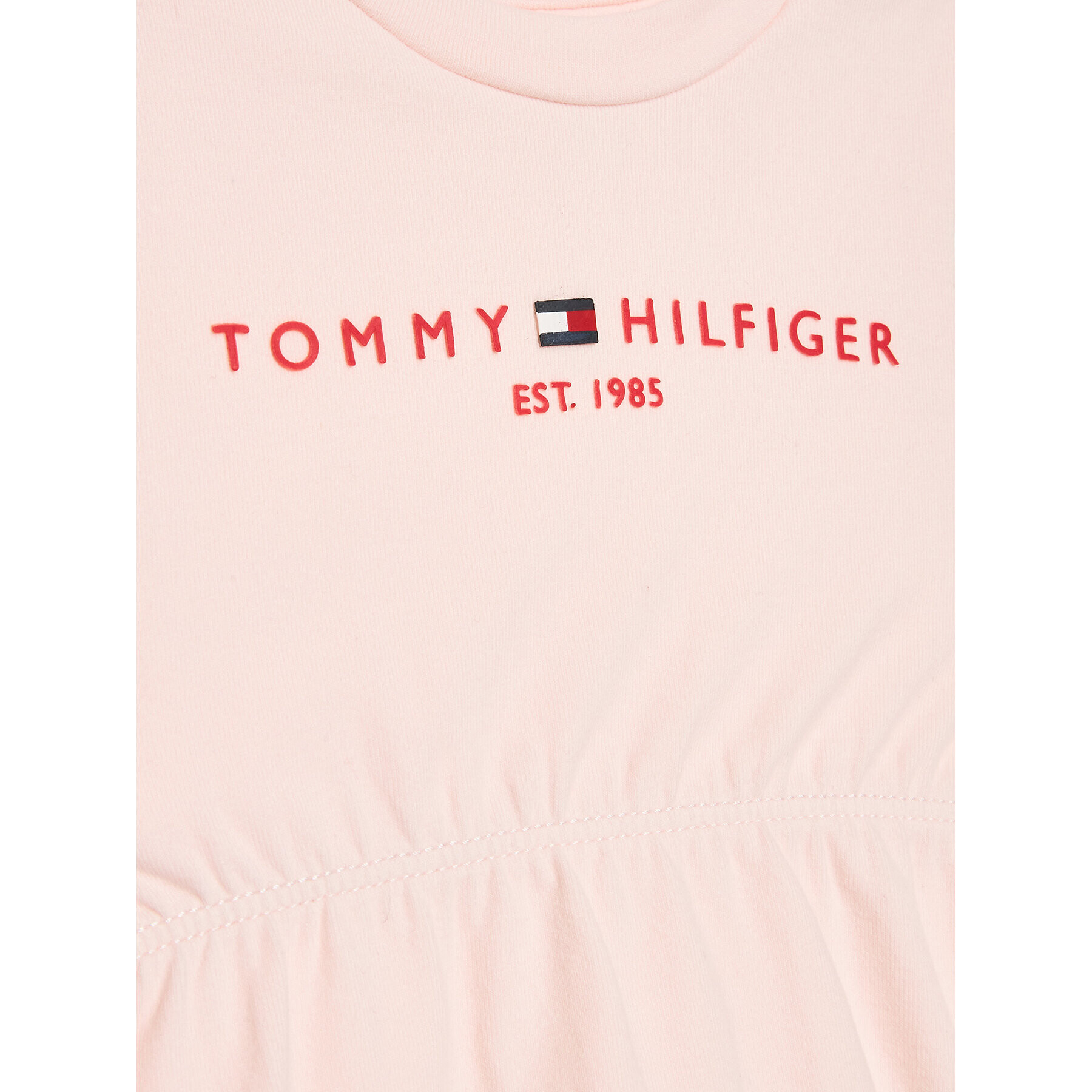 Tommy Hilfiger Rochie de zi KN0KN01625 Roz Regular Fit - Pled.ro