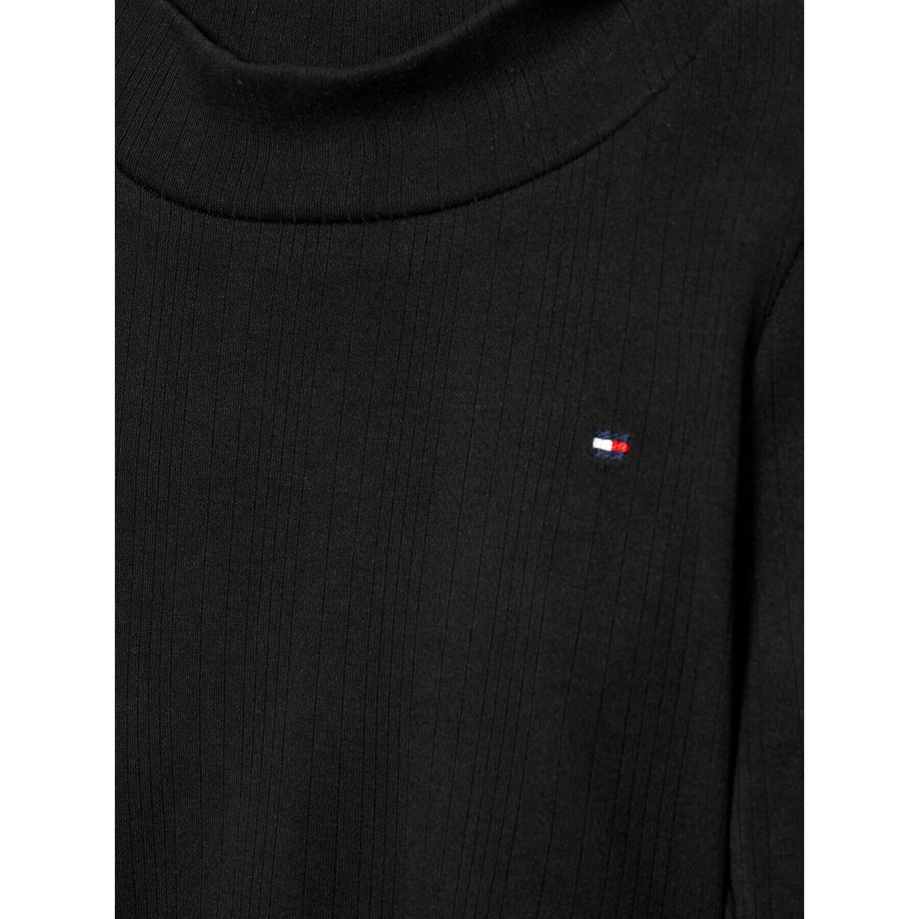 Tommy Hilfiger Rochie de zi Skater KG0KG06089 D Negru Regular Fit - Pled.ro