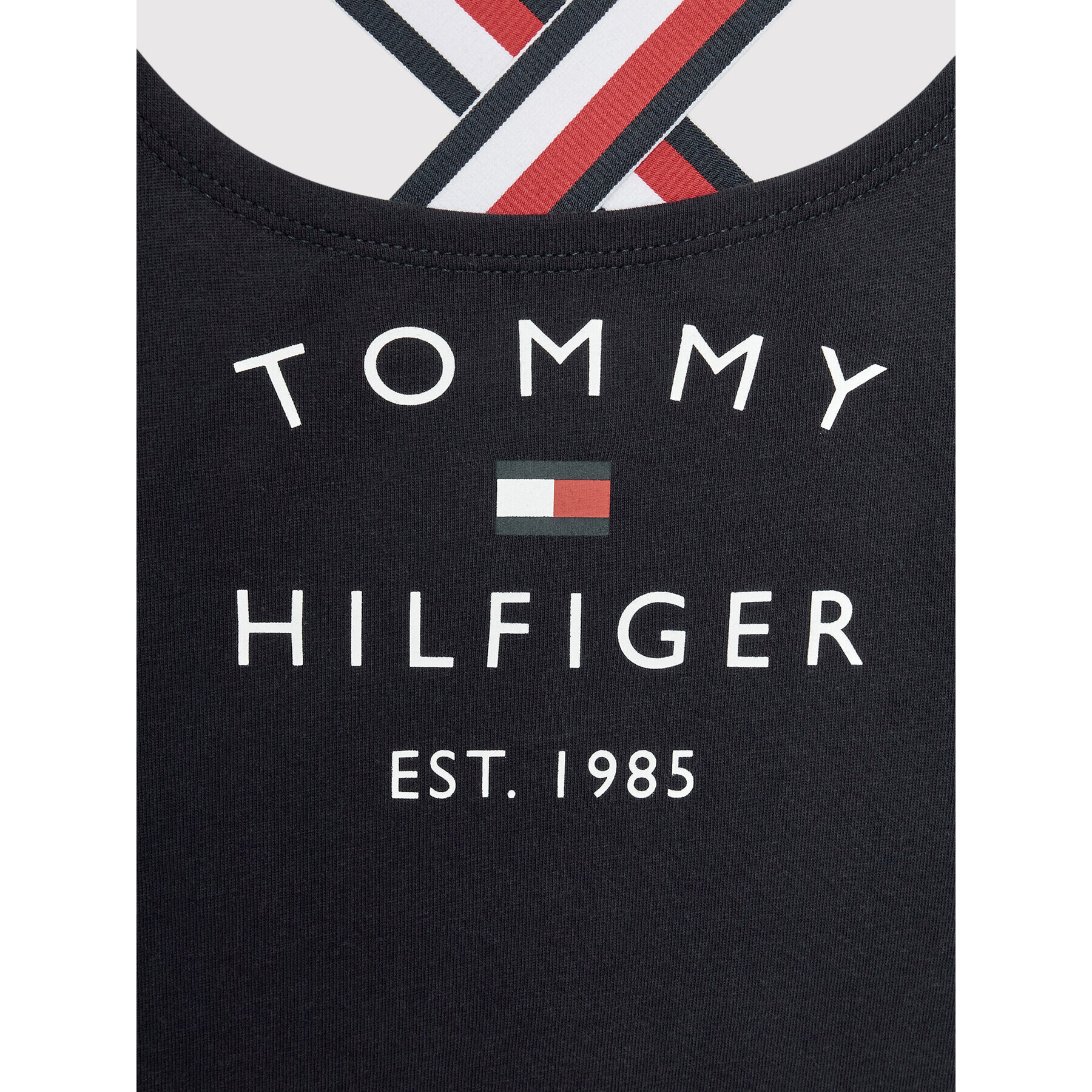 Tommy Hilfiger Rochie de zi UG0UG00542 Bleumarin A-Line Fit - Pled.ro