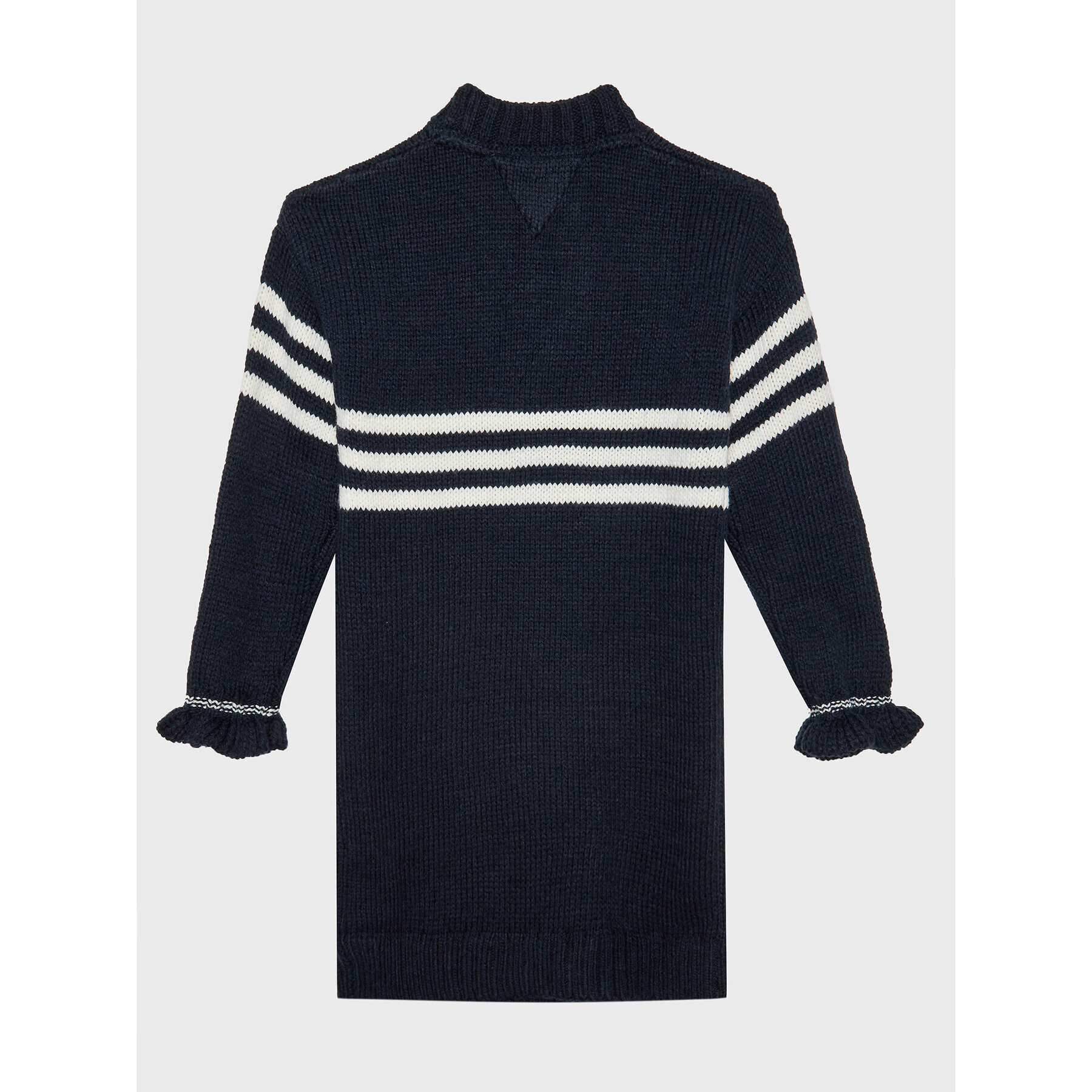 Tommy Hilfiger Rochie tricotată KG0KG06883 M Bleumarin Regular Fit - Pled.ro