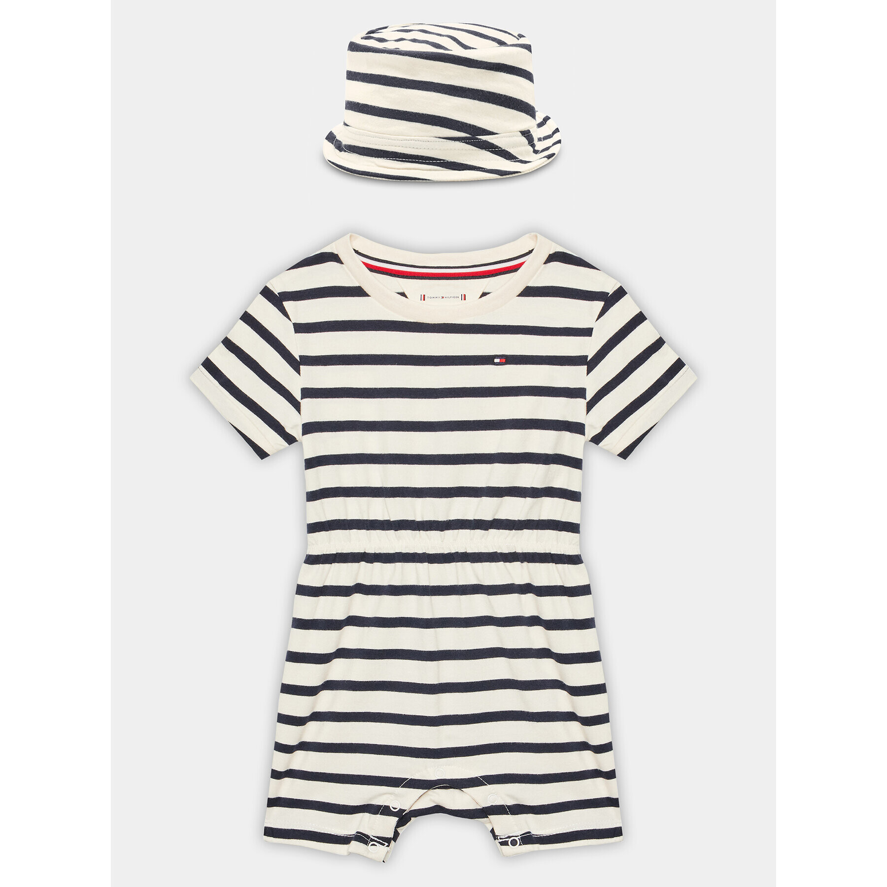 Tommy Hilfiger Romper KN0KN01609 Colorat Regular Fit - Pled.ro